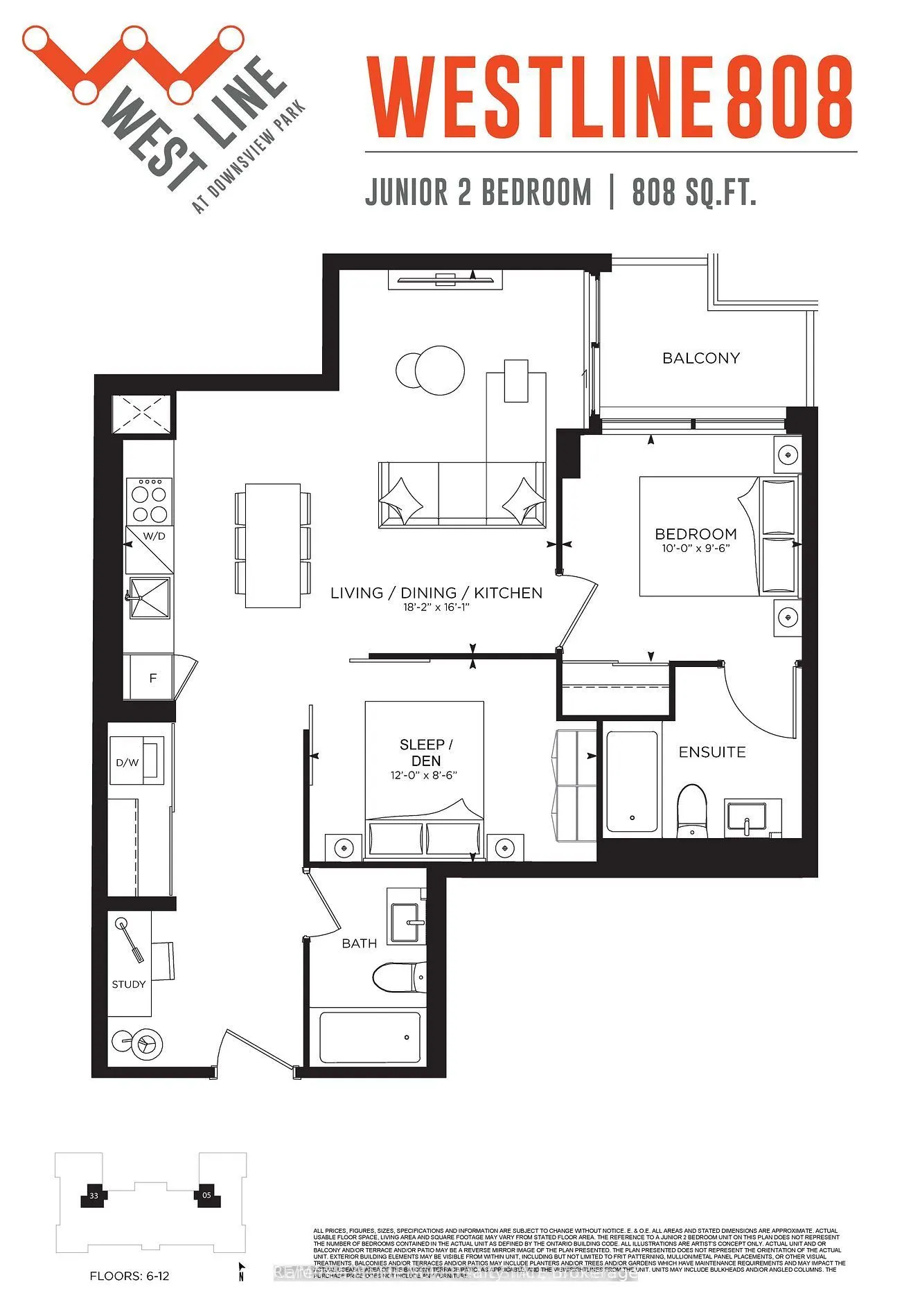 1100 Sheppard Avenue, #605