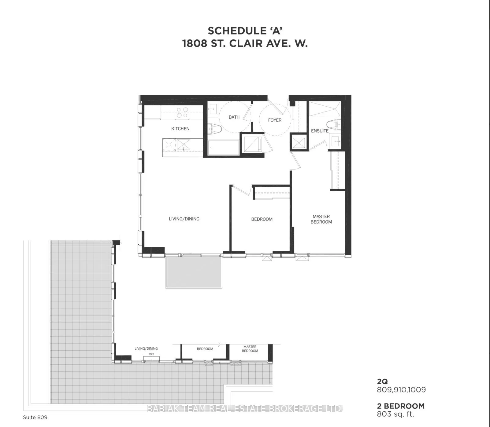 1808 St Clair Avenue W, #1009