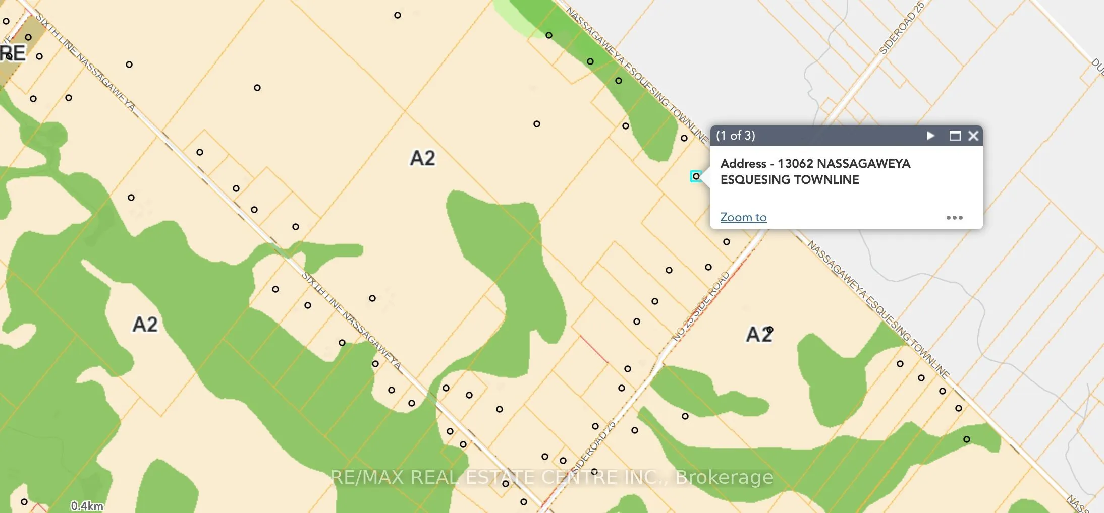 13062 Nassagaweya Esquesi, Townline