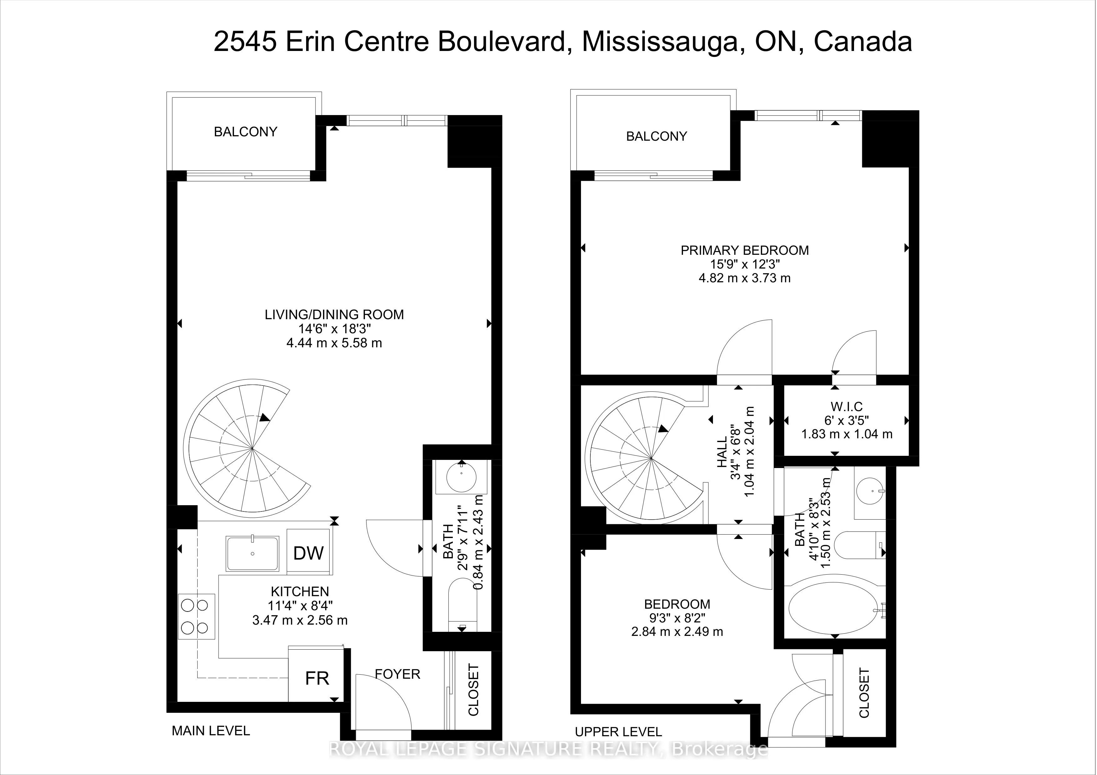 2545 Erin Centre Boulevard #1703