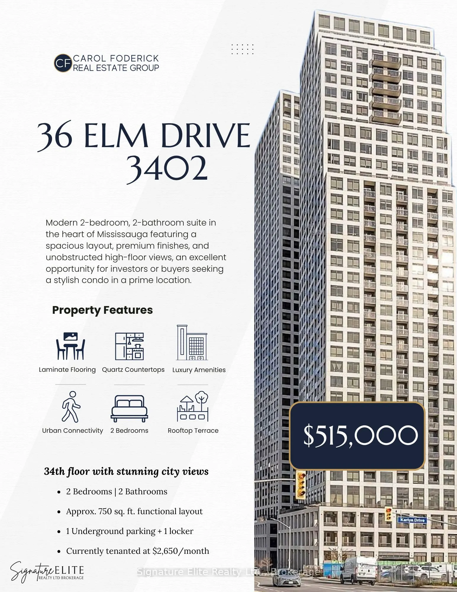 36 Elm Drive #3402