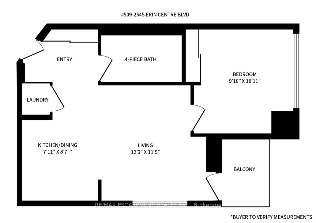 2545 Erin Centre Boulevard #509