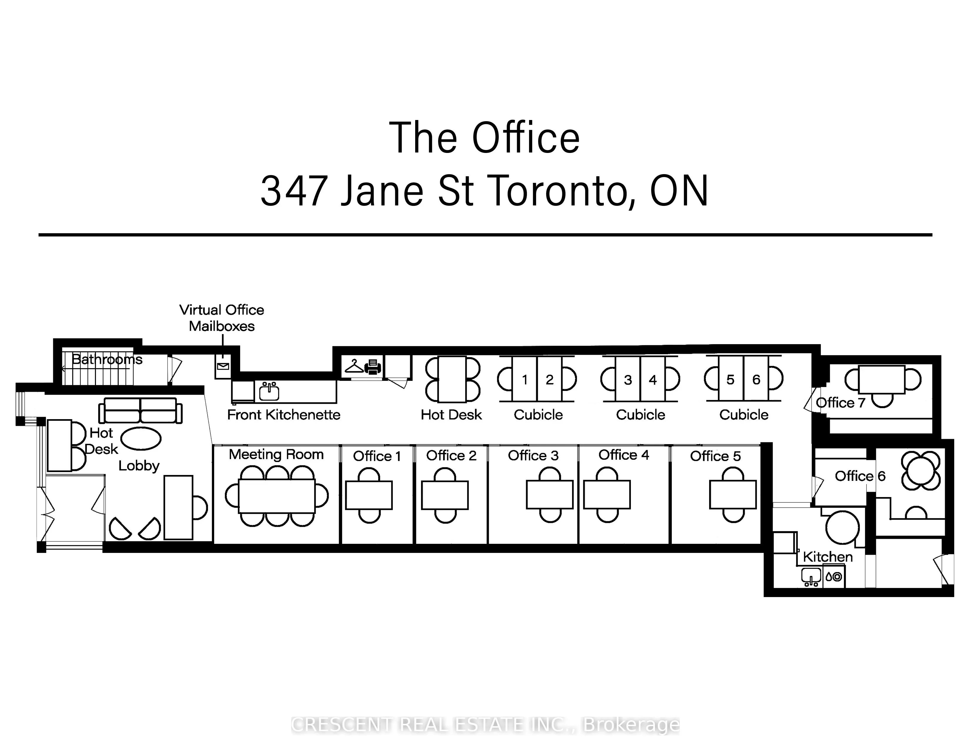 347 Jane Street #Cubicle 4