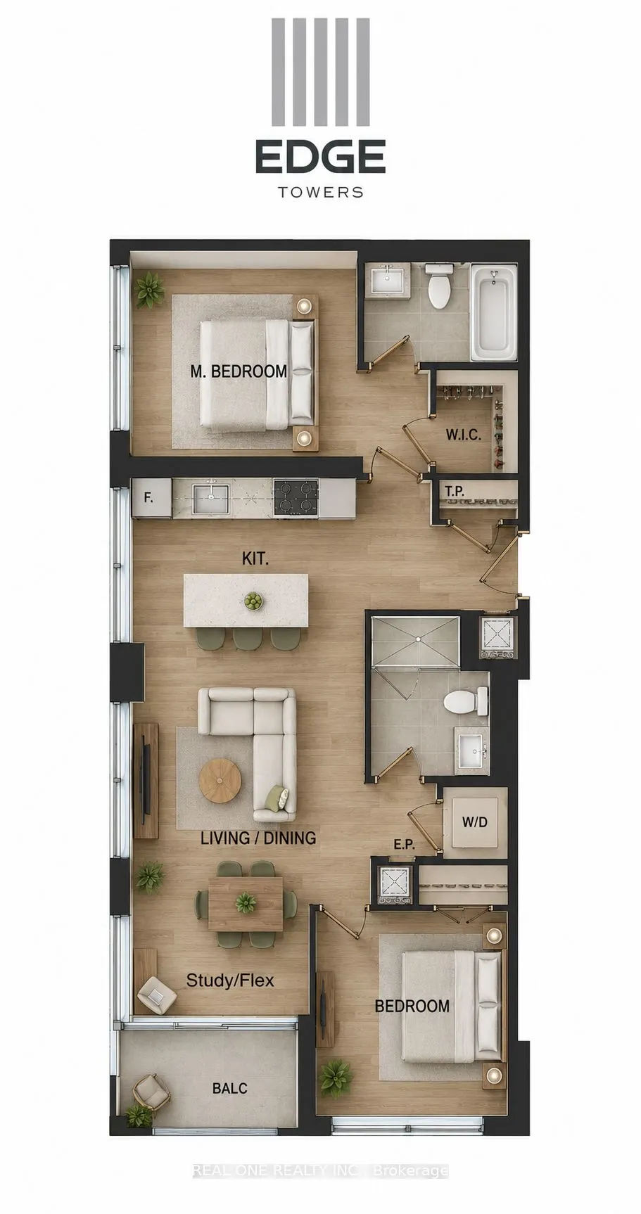 36 Elm Drive W #3008
