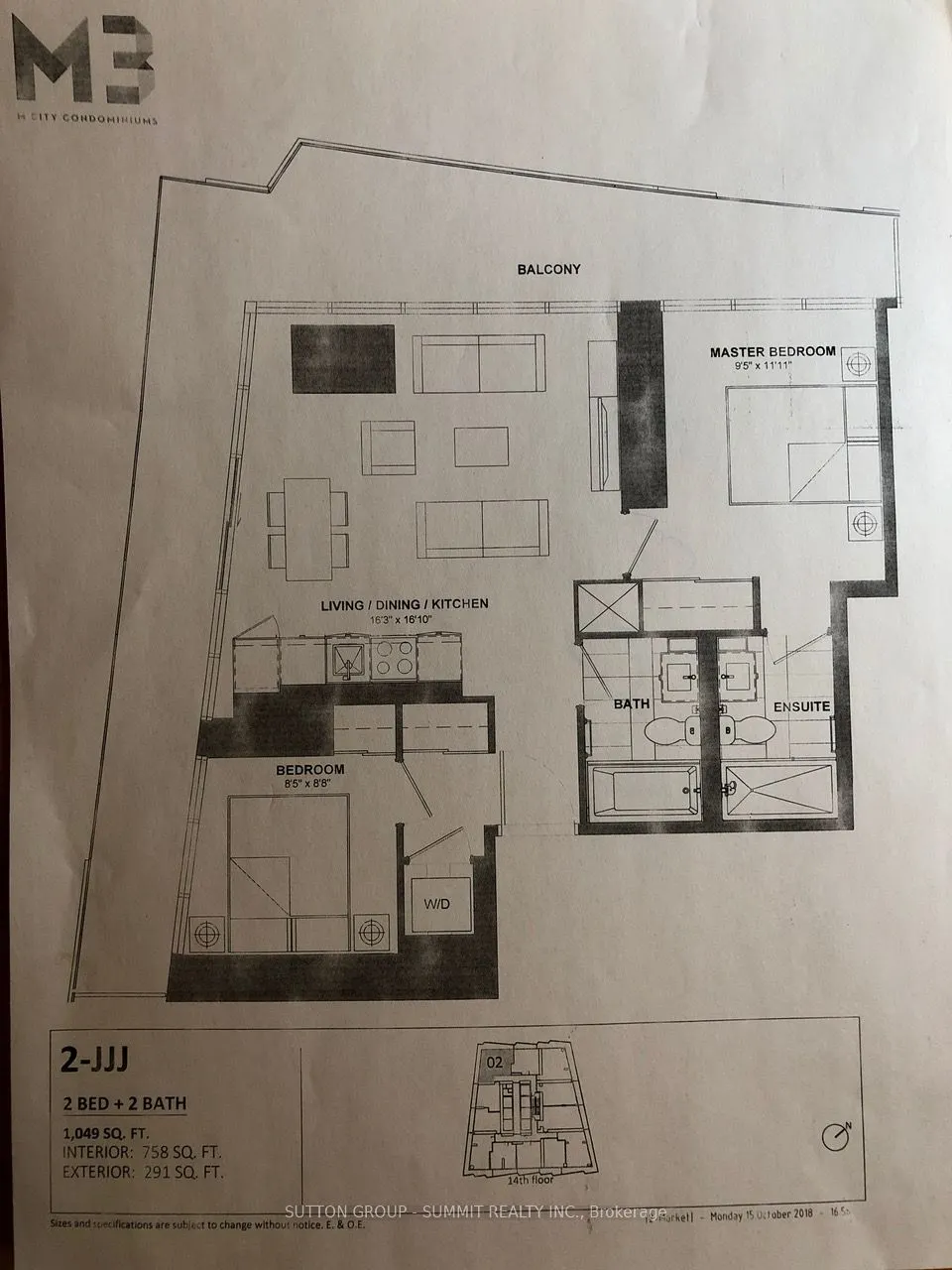 448 Burnhamthorpe Road W #1402