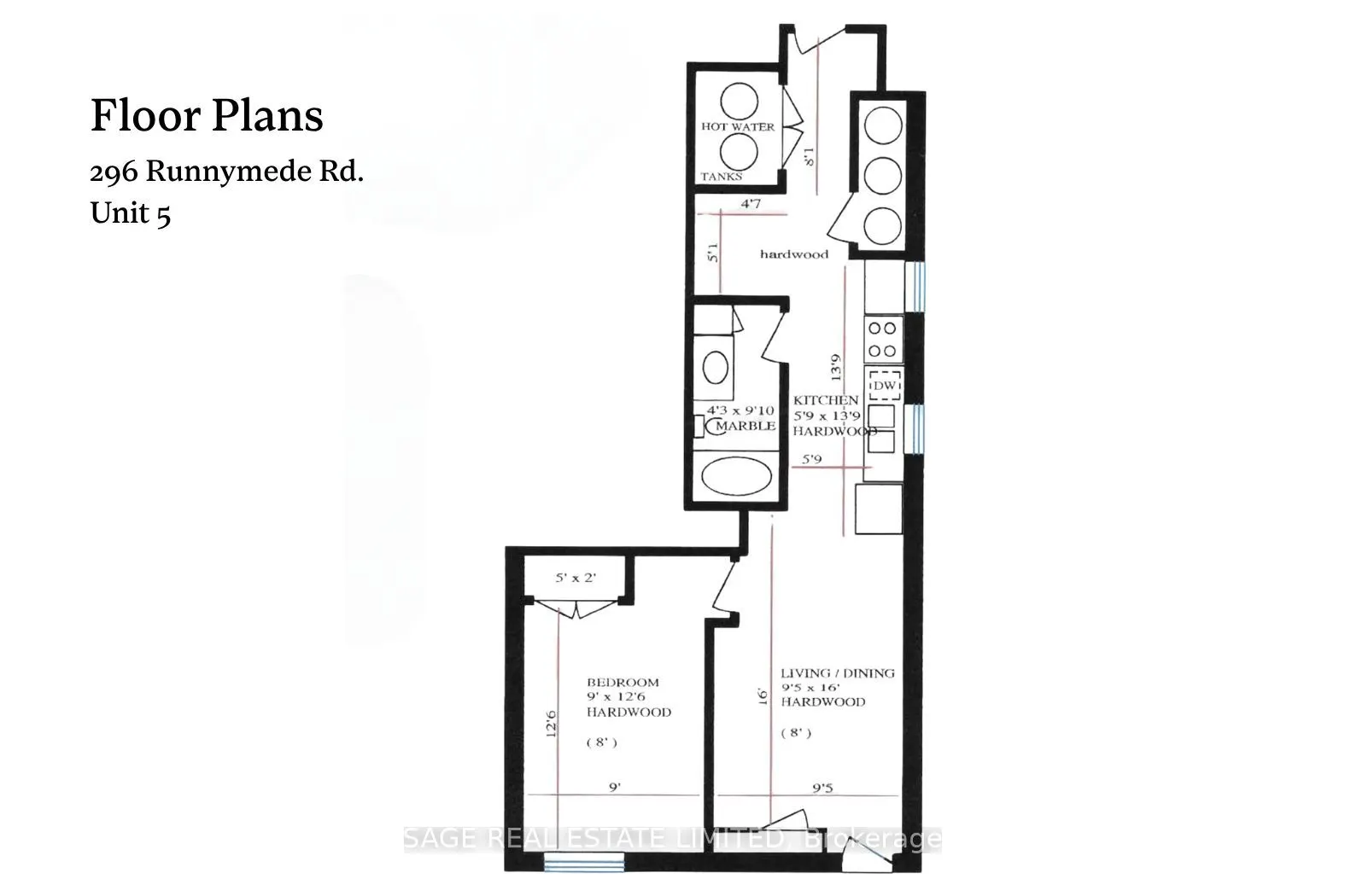 296 Runnymede Road #5