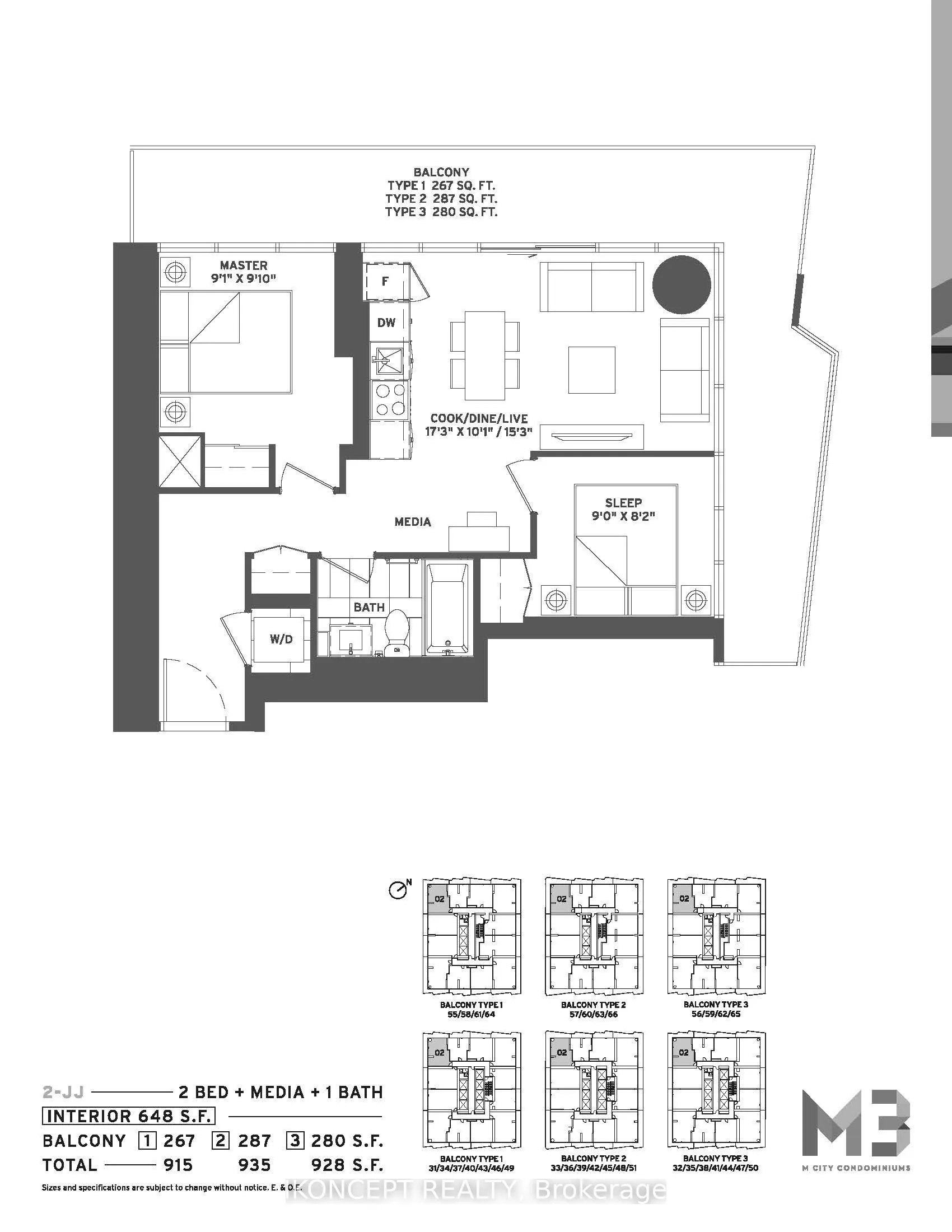448 Burnhamthorpe Road #6302