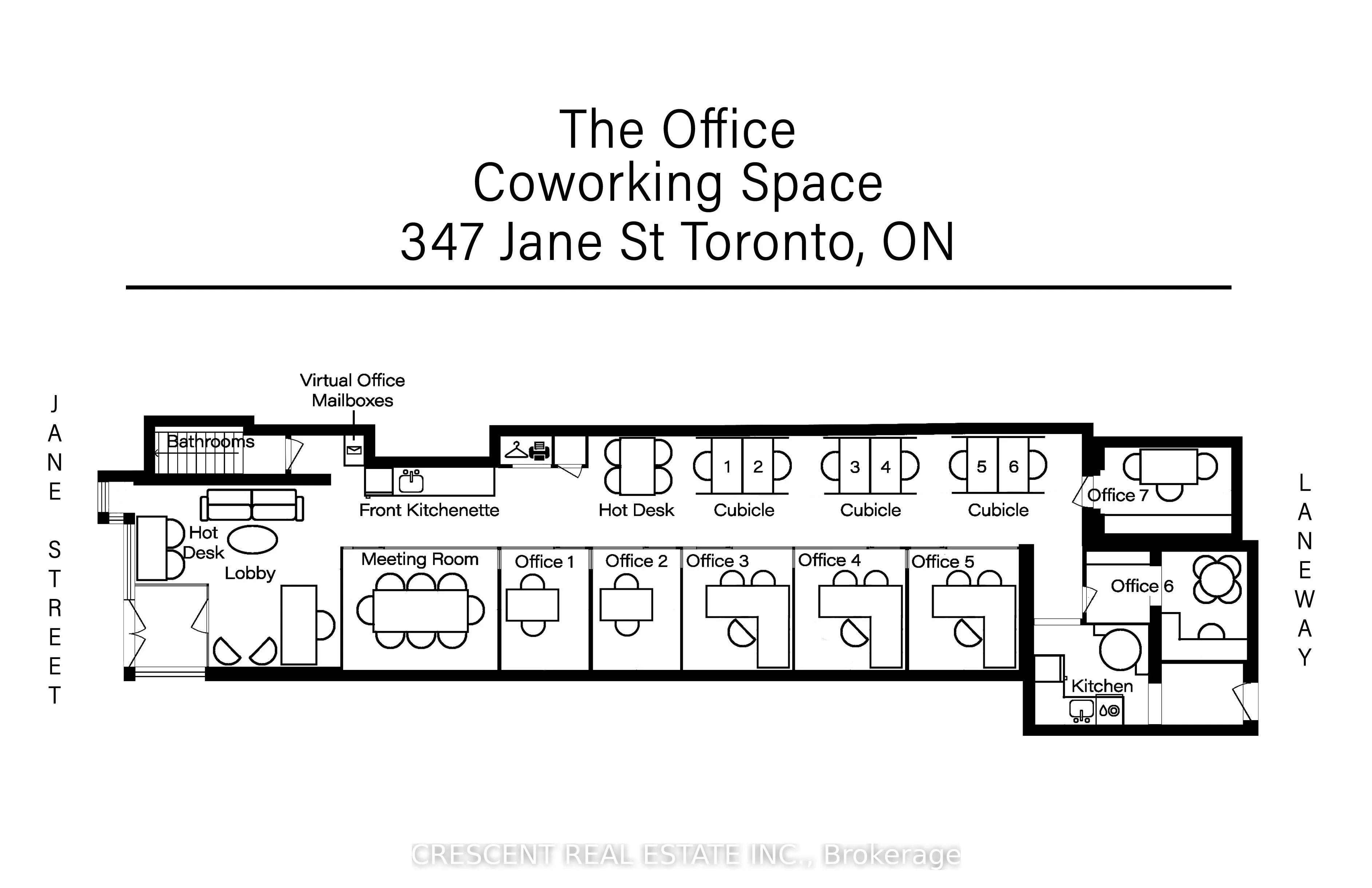 347 Jane Street #Private Office