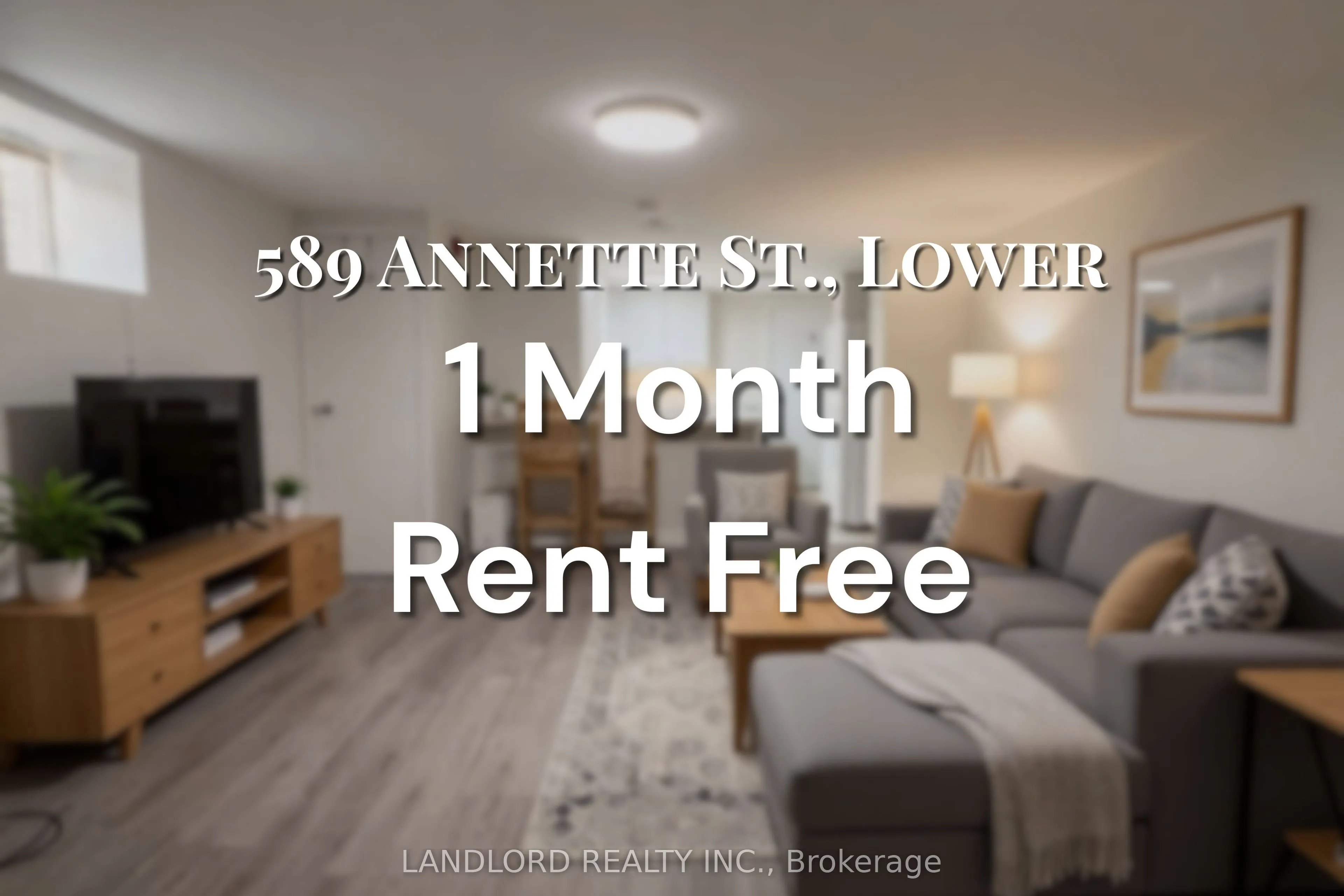 589 Annette Street #BSMT