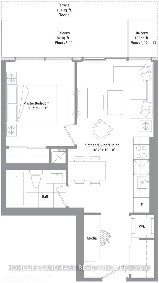 10 De Boers Drive #906