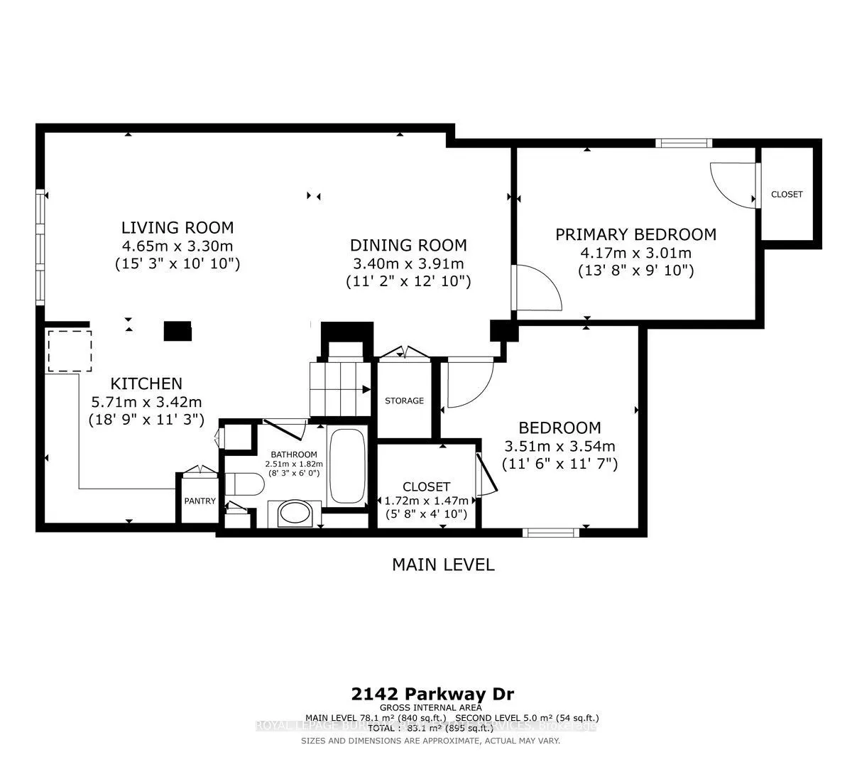 2142 Parkway Drive #Lower