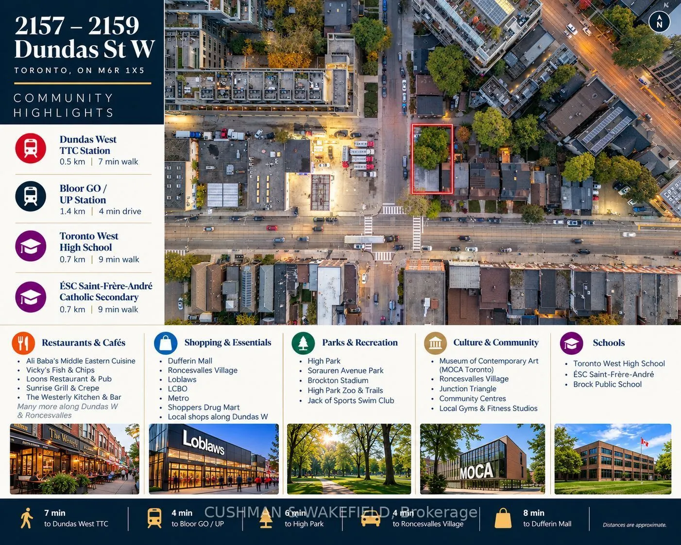 2157-2159 Dundas Street W