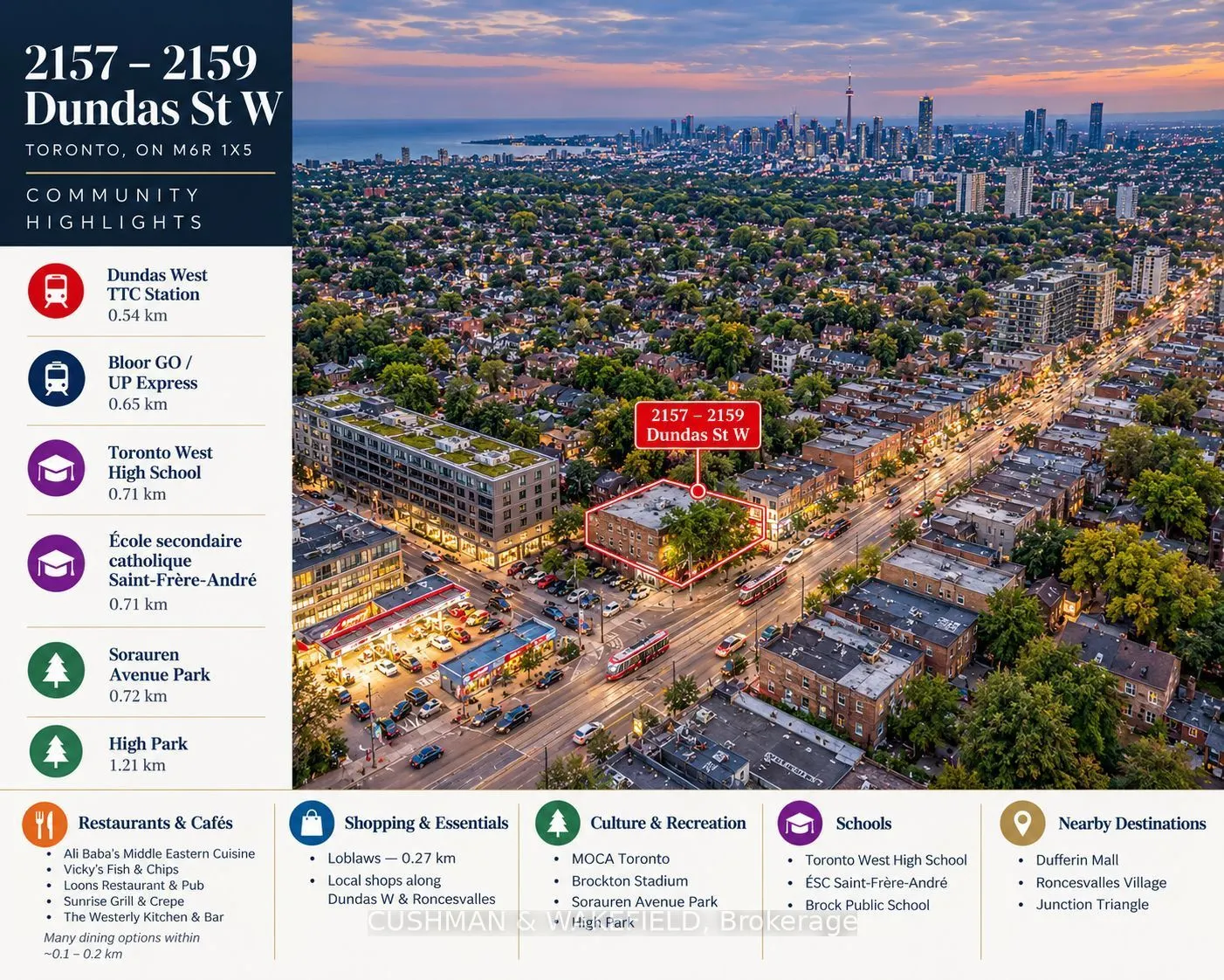 2157-2159 Dundas Street W