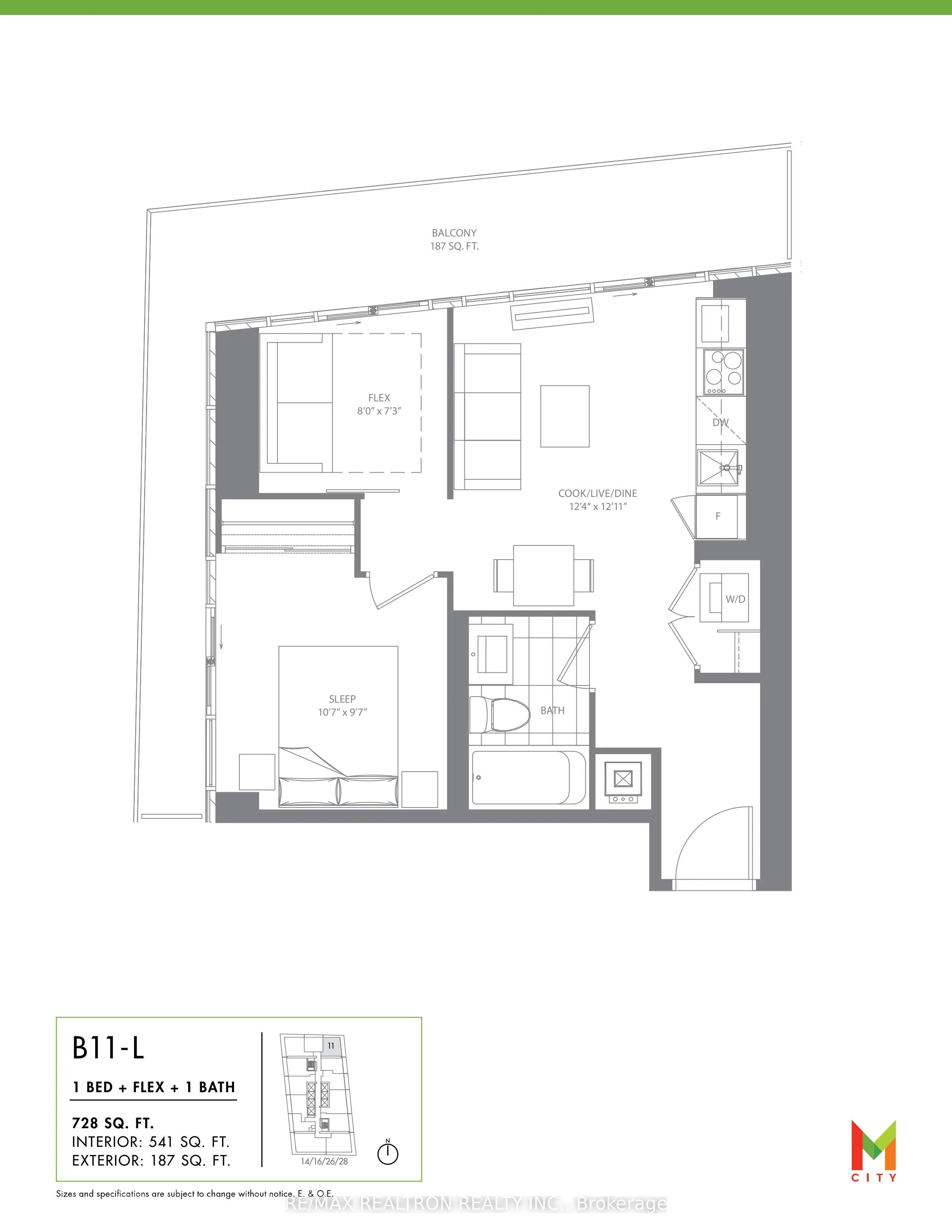 3900 Confederation Parkway #1411