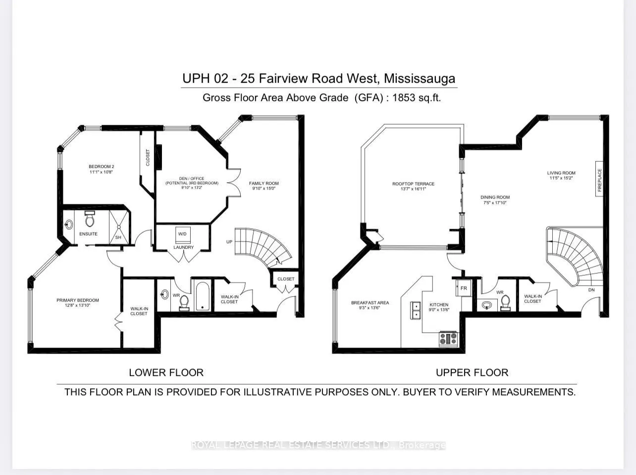 25 Fairview Road W #UPH 02