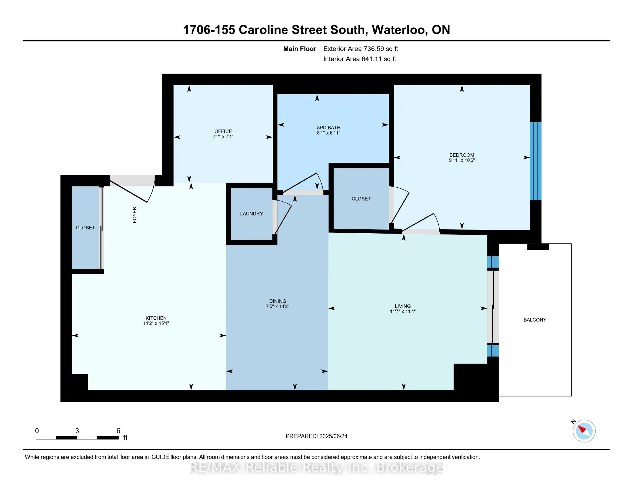155 Caroline Street S, #1706