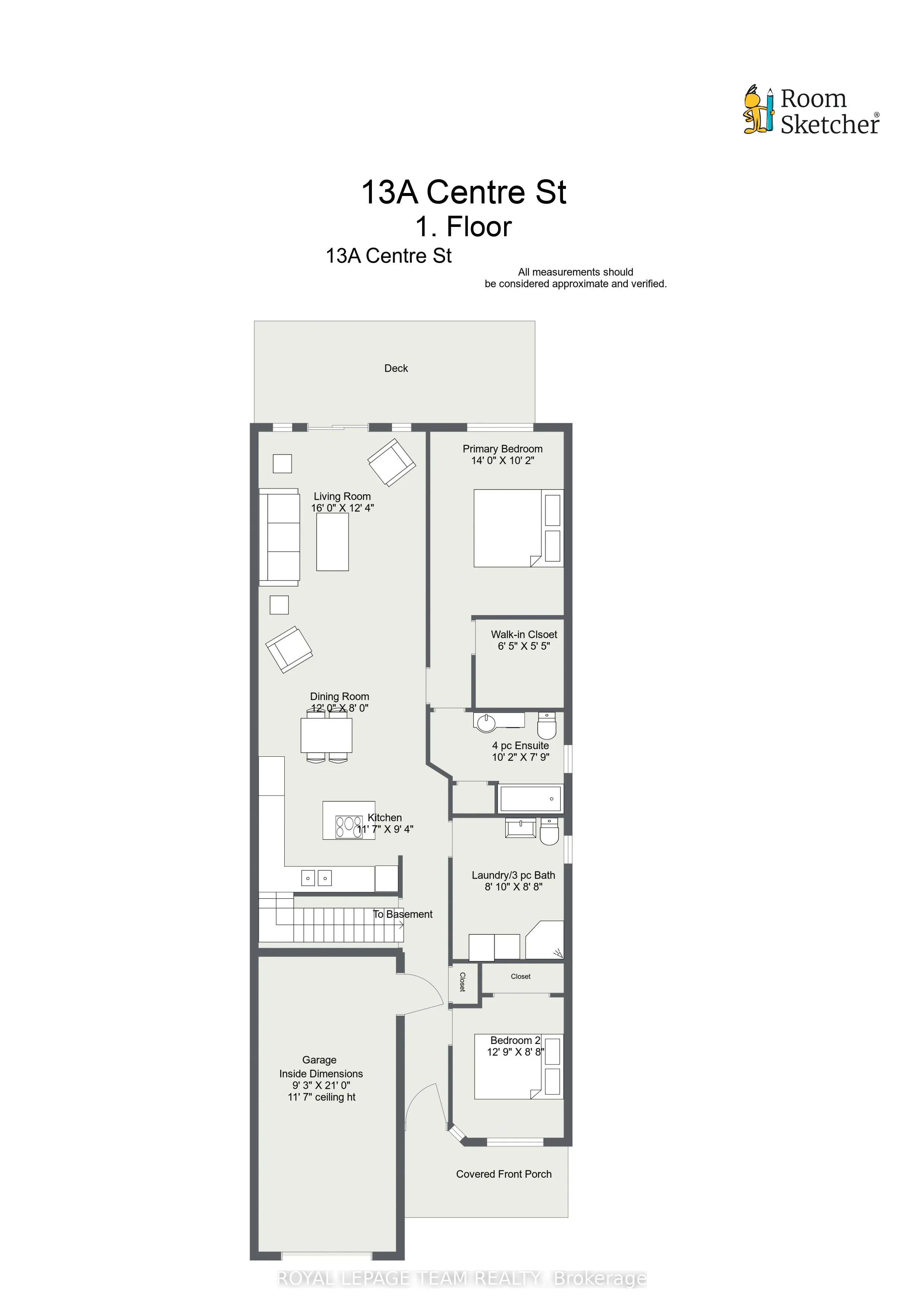 13A Centre Street N