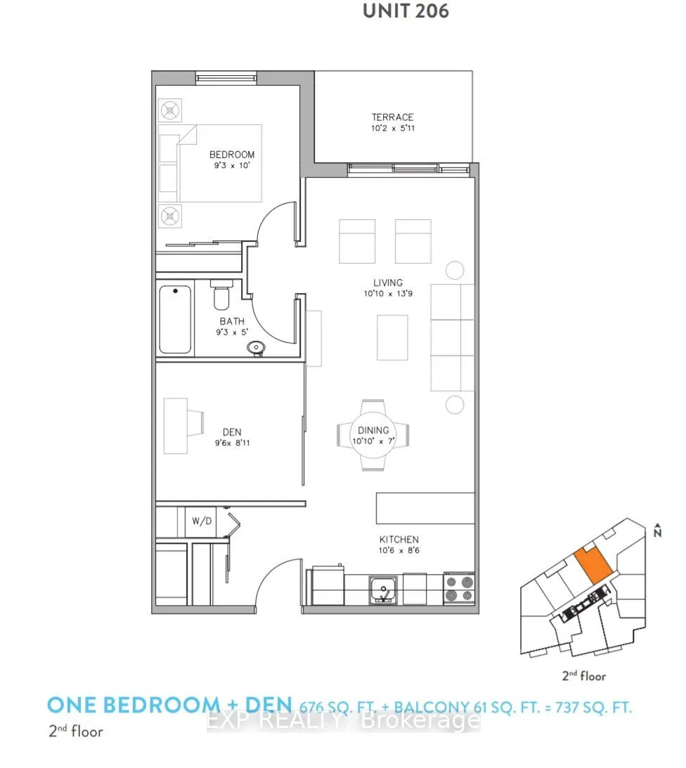 1000 Wellington Street W, #206