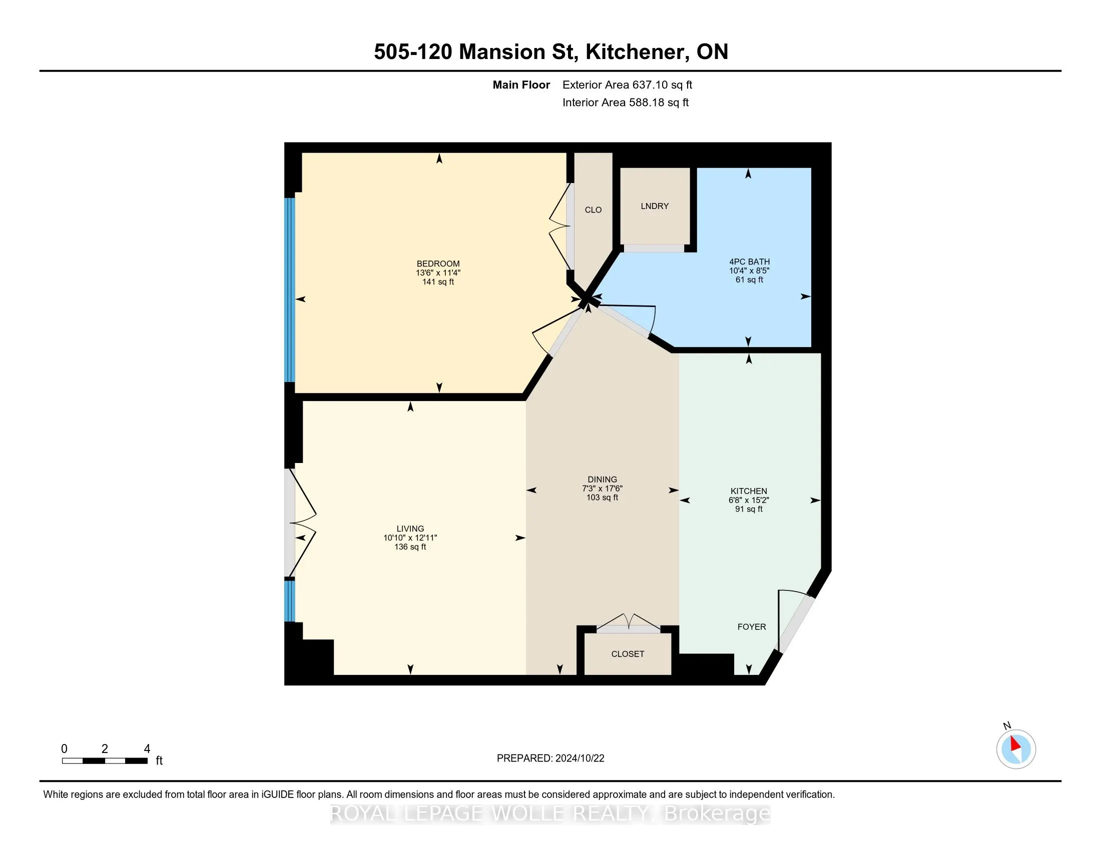 120 Mansion Street, #505