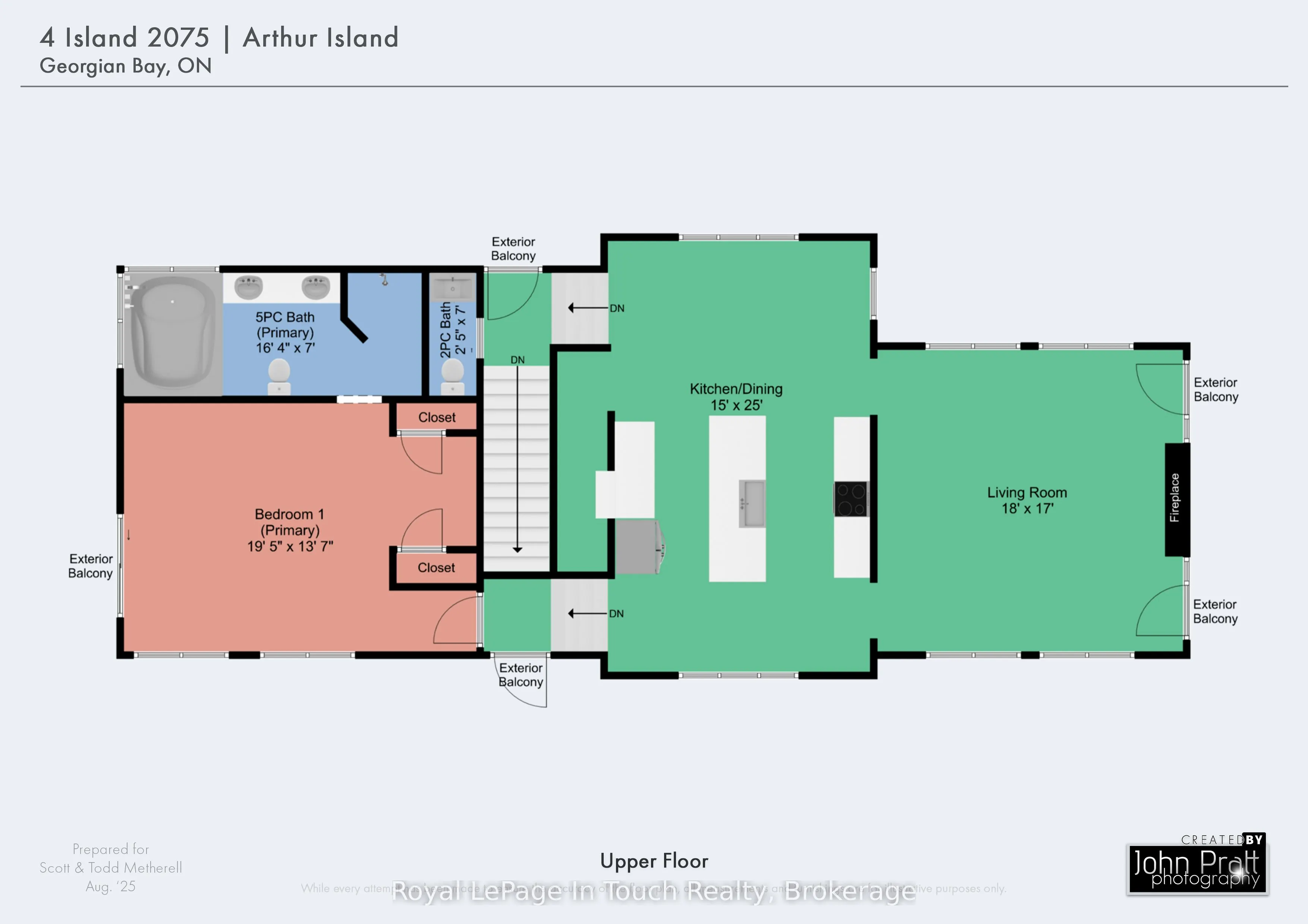 4 Is 2075 Arthur Island, Georgian Bay