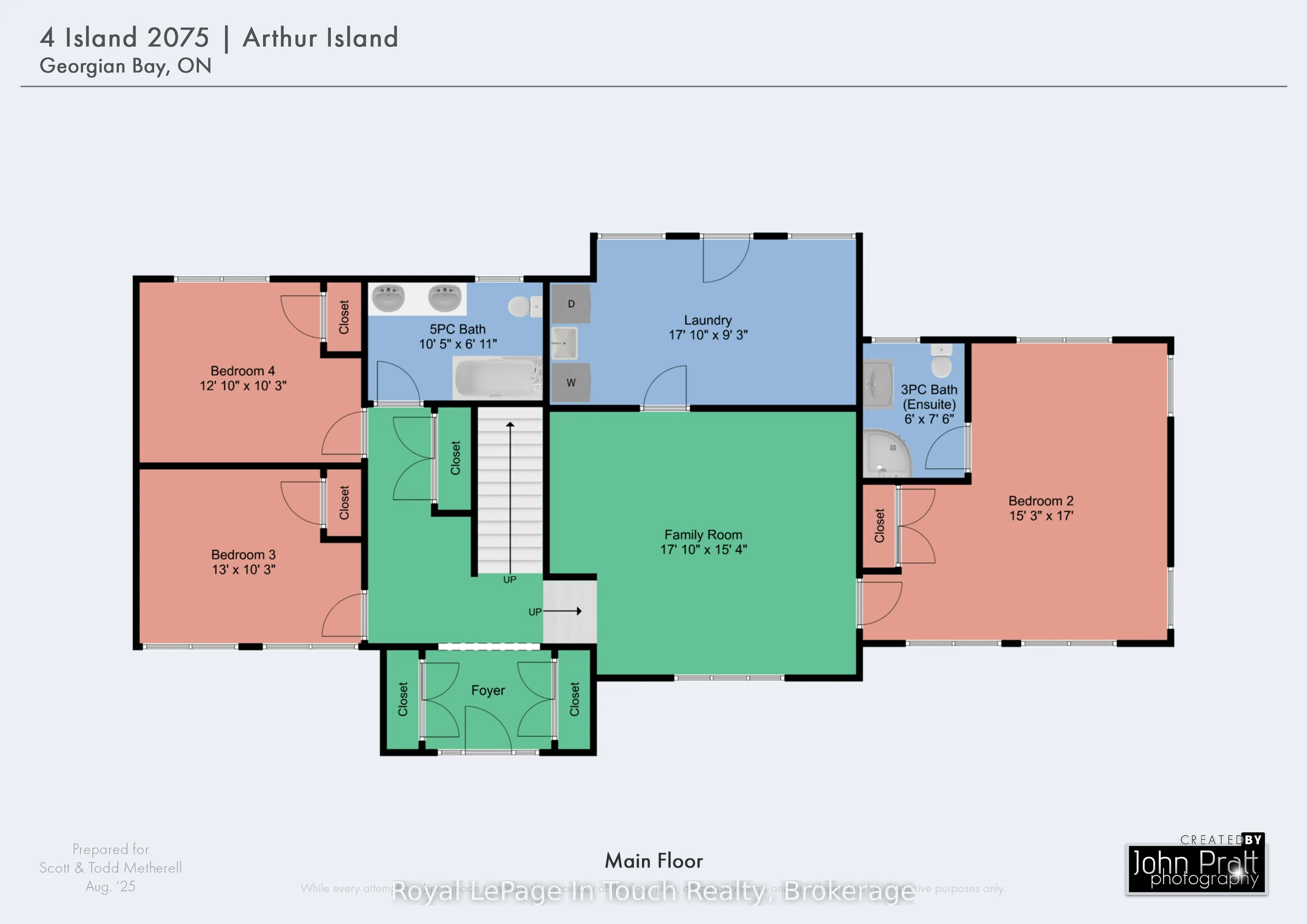 4 Is 2075 Arthur Island, Georgian Bay
