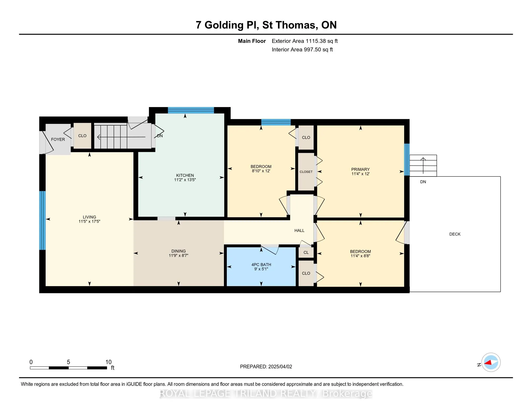 7 GOLDING Place