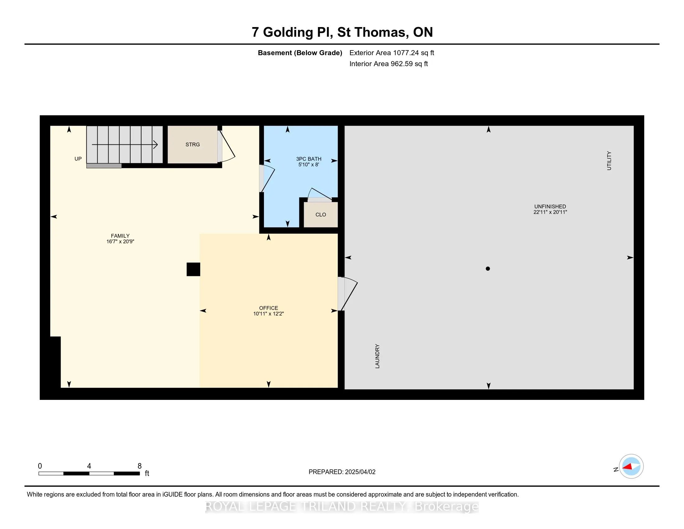 7 GOLDING Place