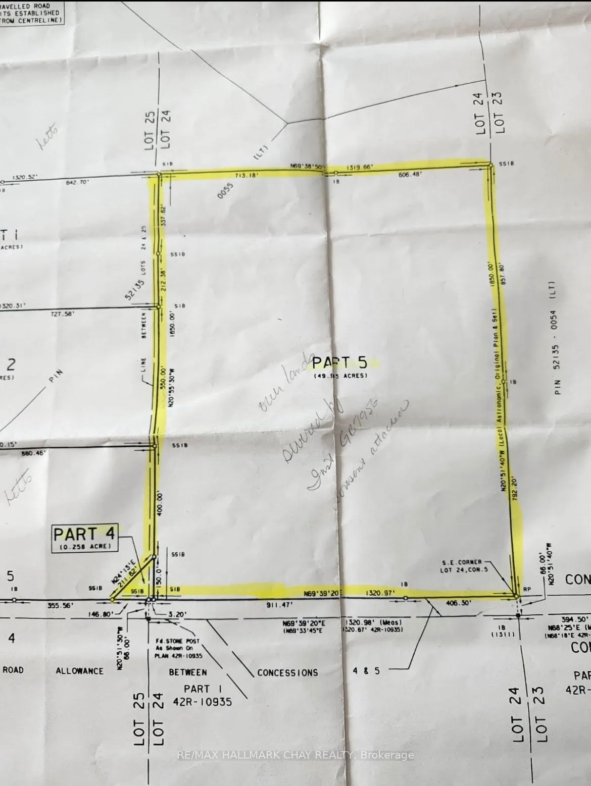 PT LOTS 24 & 25 CON 5 Concession