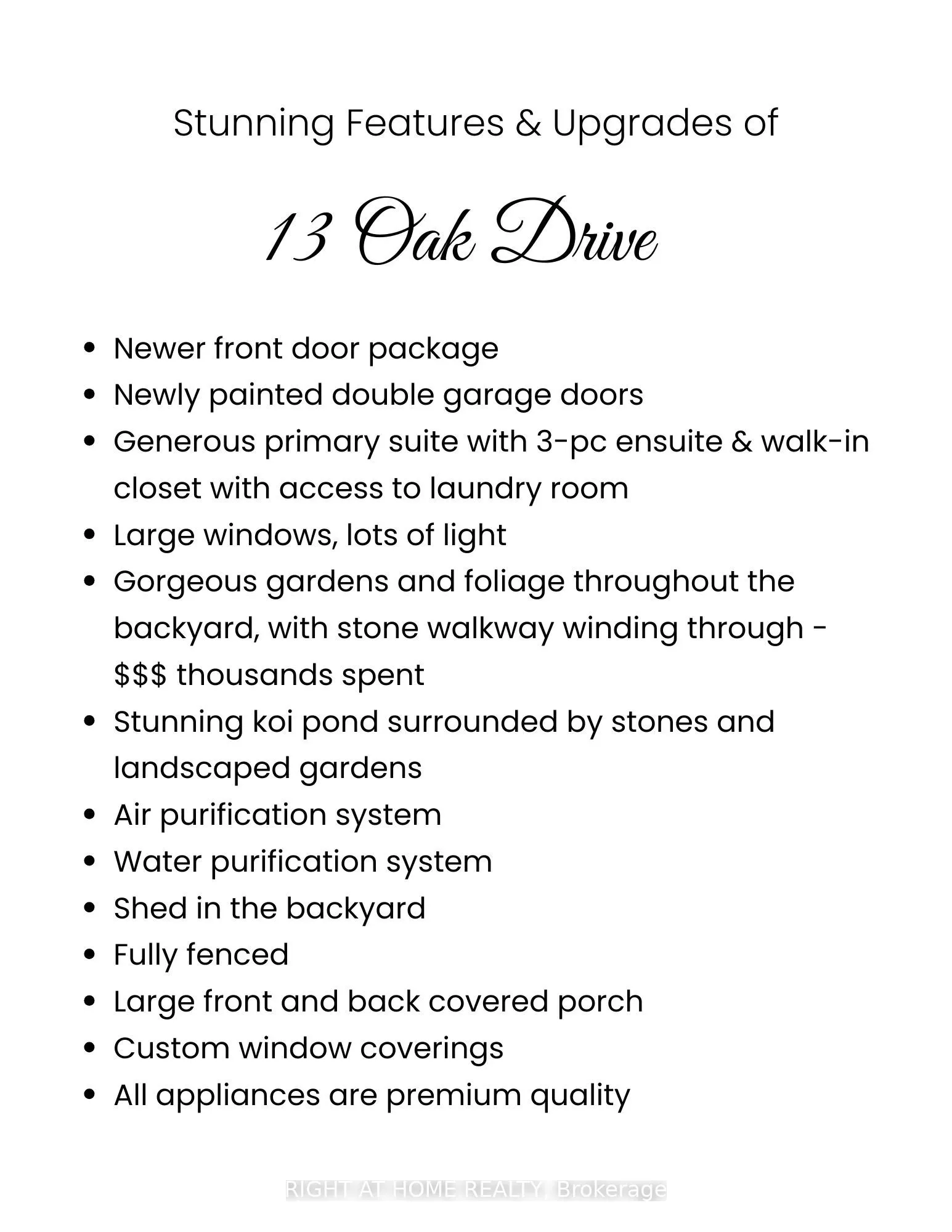 13 Oak Drive