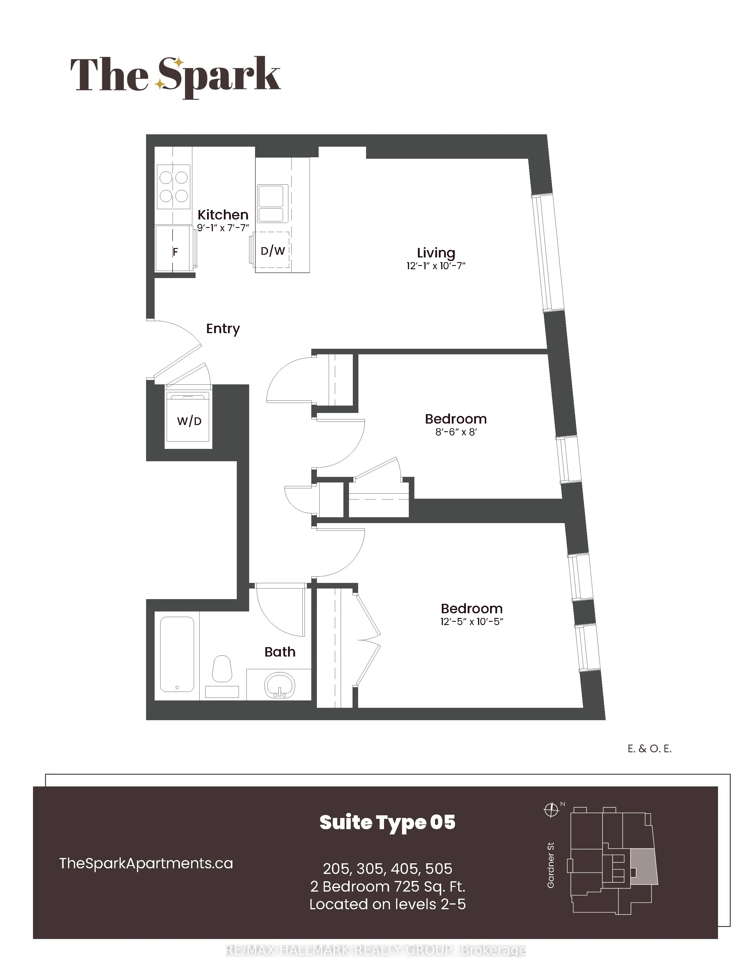 353 Gardner Street, #405