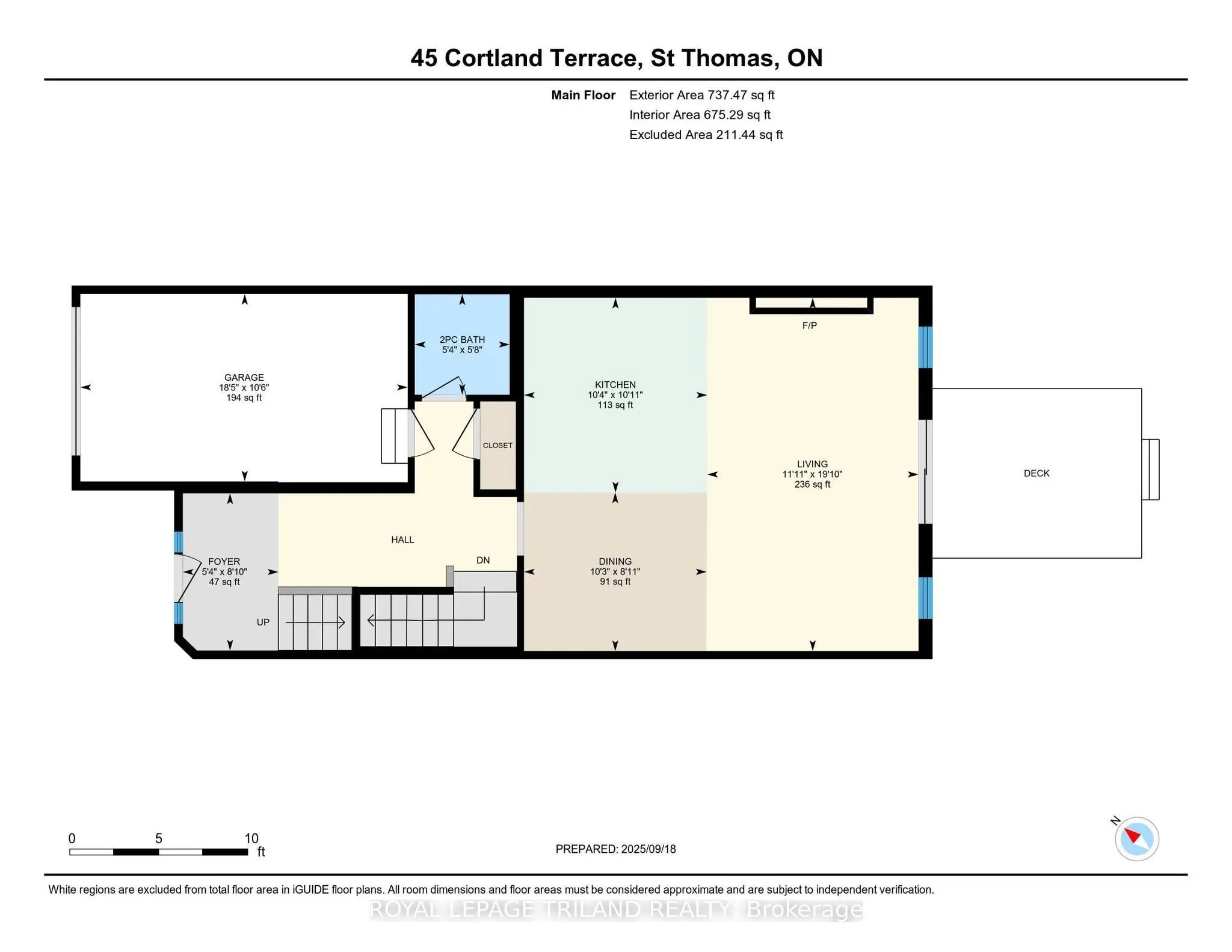 45 CORTLAND Terrace