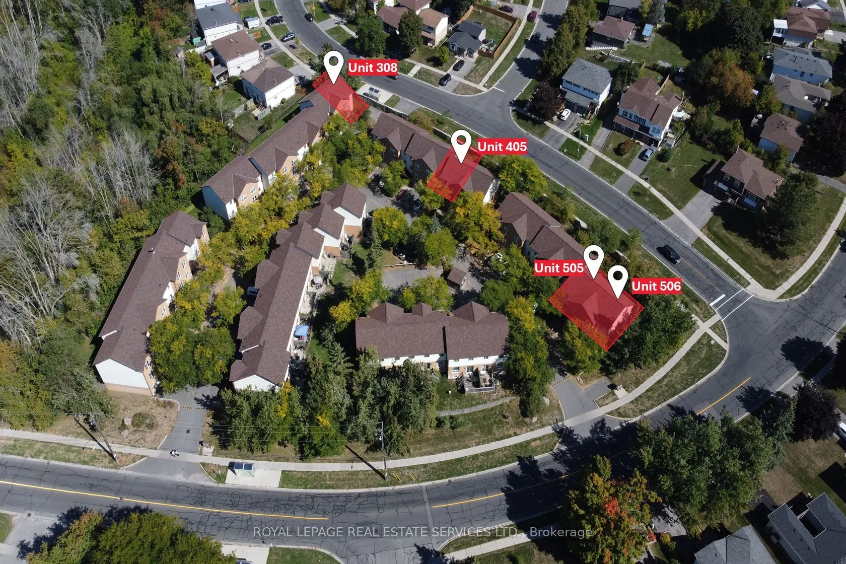 2650 Marsdale Drive, #308, 405, 505, & 506