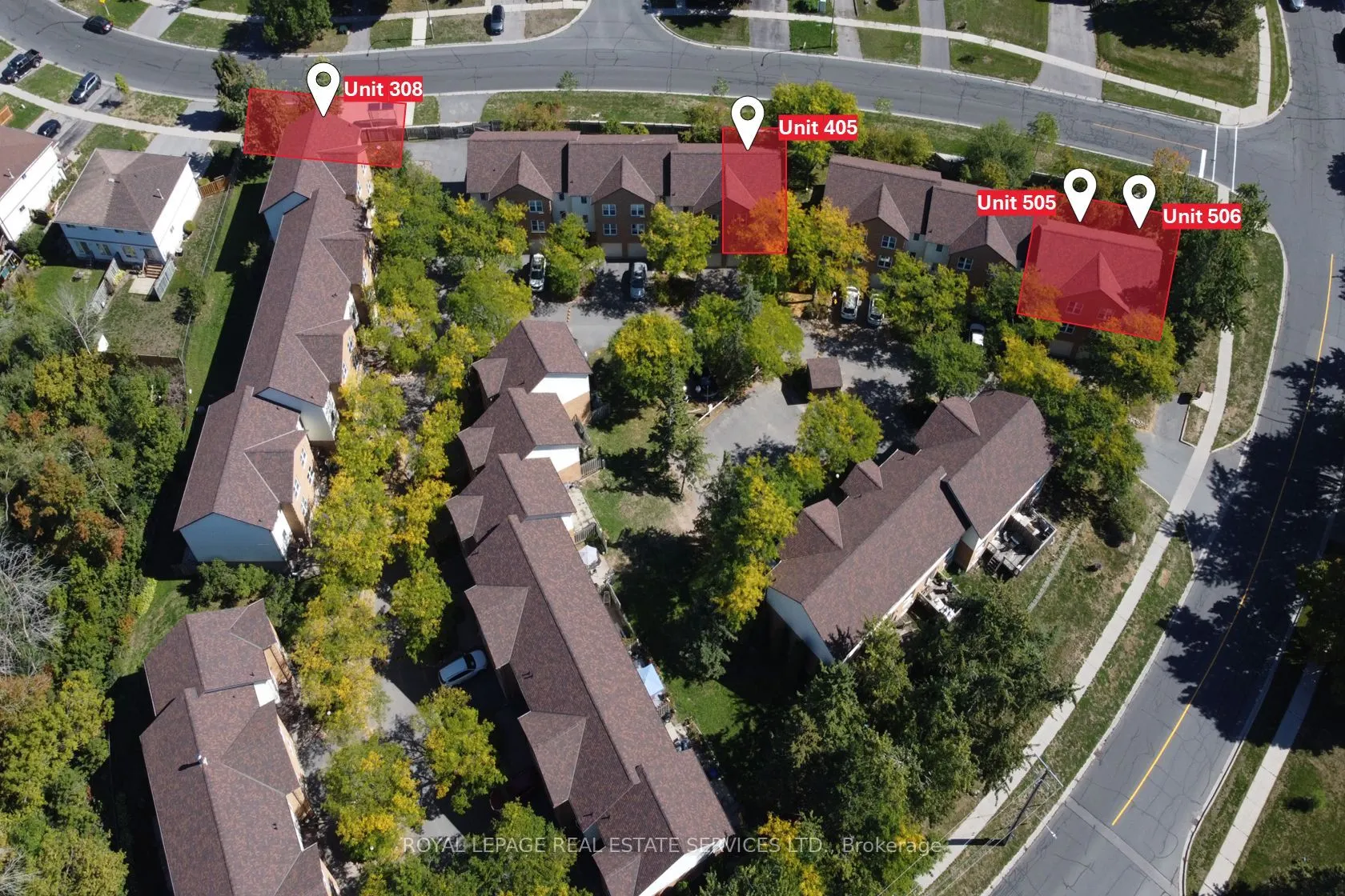 2650 Marsdale Drive, #308, 405, 505, & 506