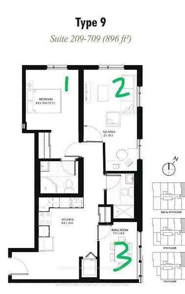 246 Lester Street, #709 Bdrm