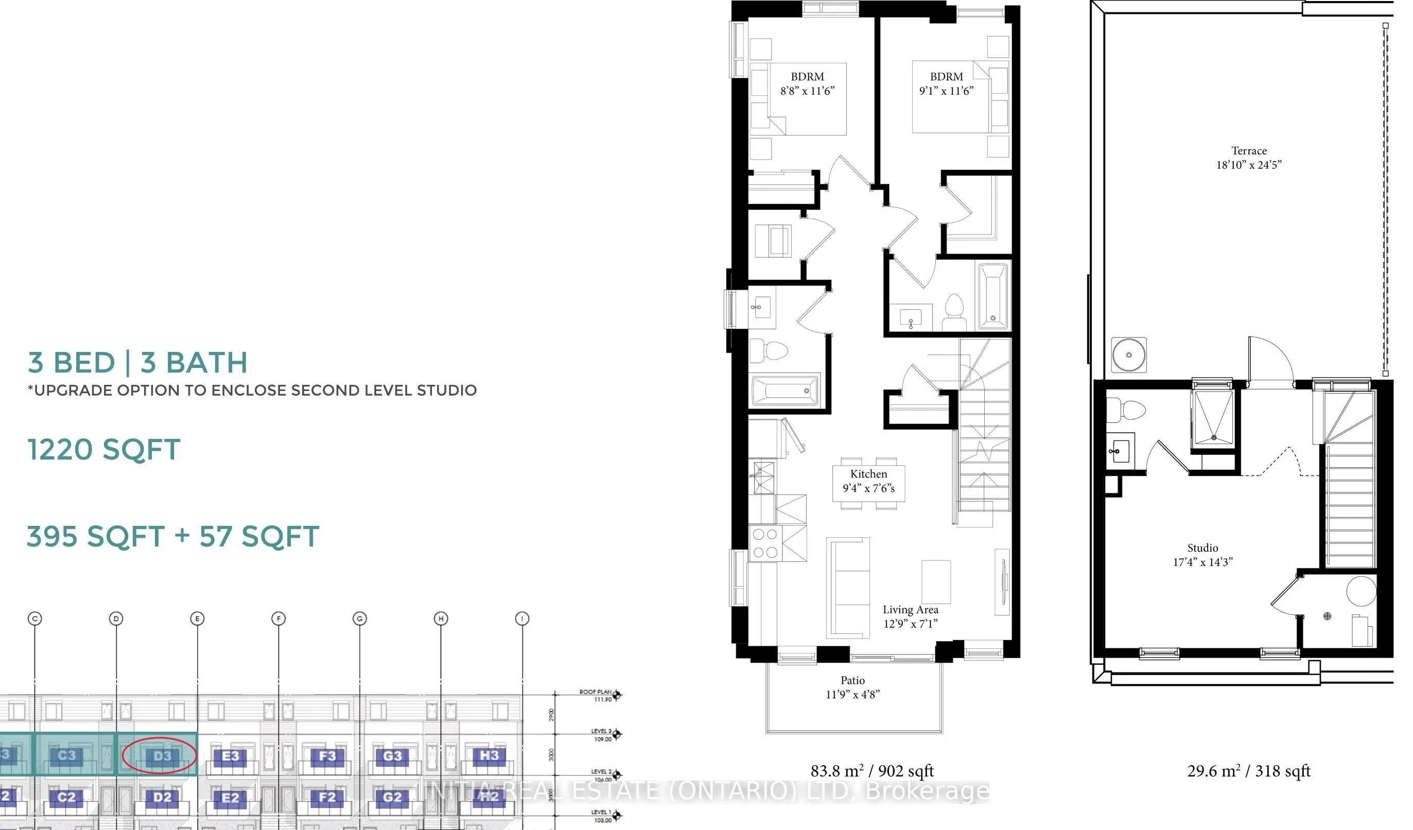 854 DOON VILLAGE Road E, #SUITE 18-UNIT D3