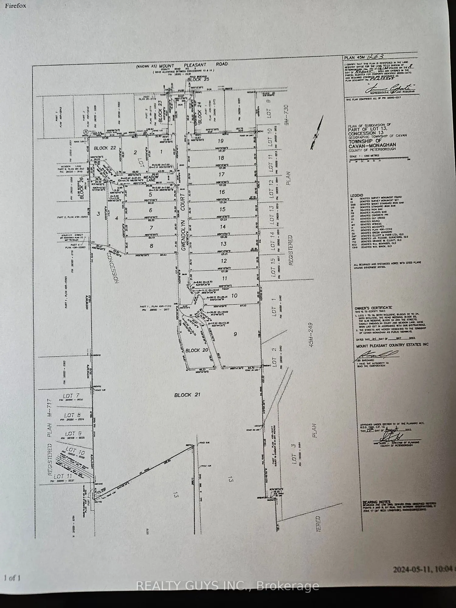 2411 (LOT 14) GWENDOLYN Court