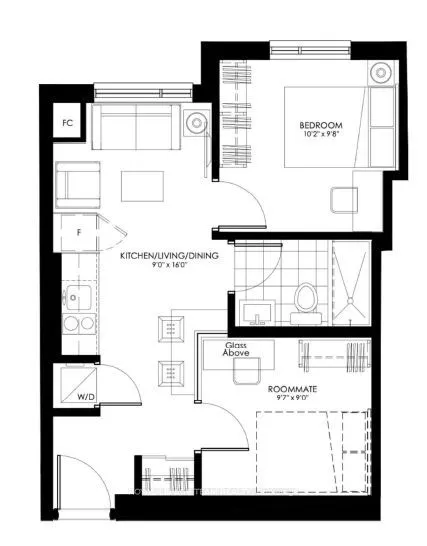 105 Champagne Avenue S, #703