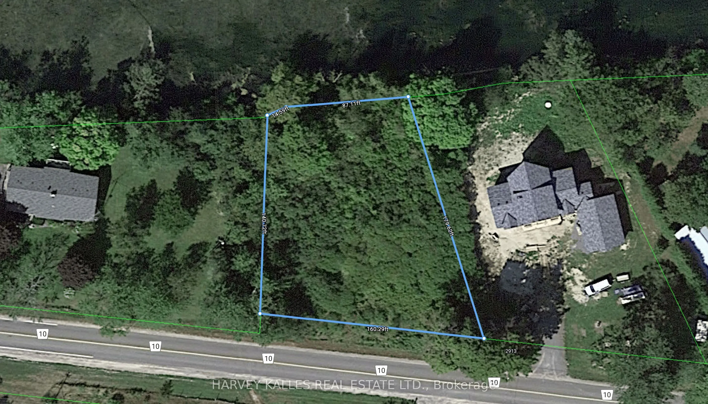 Beside 2885 County Road 10