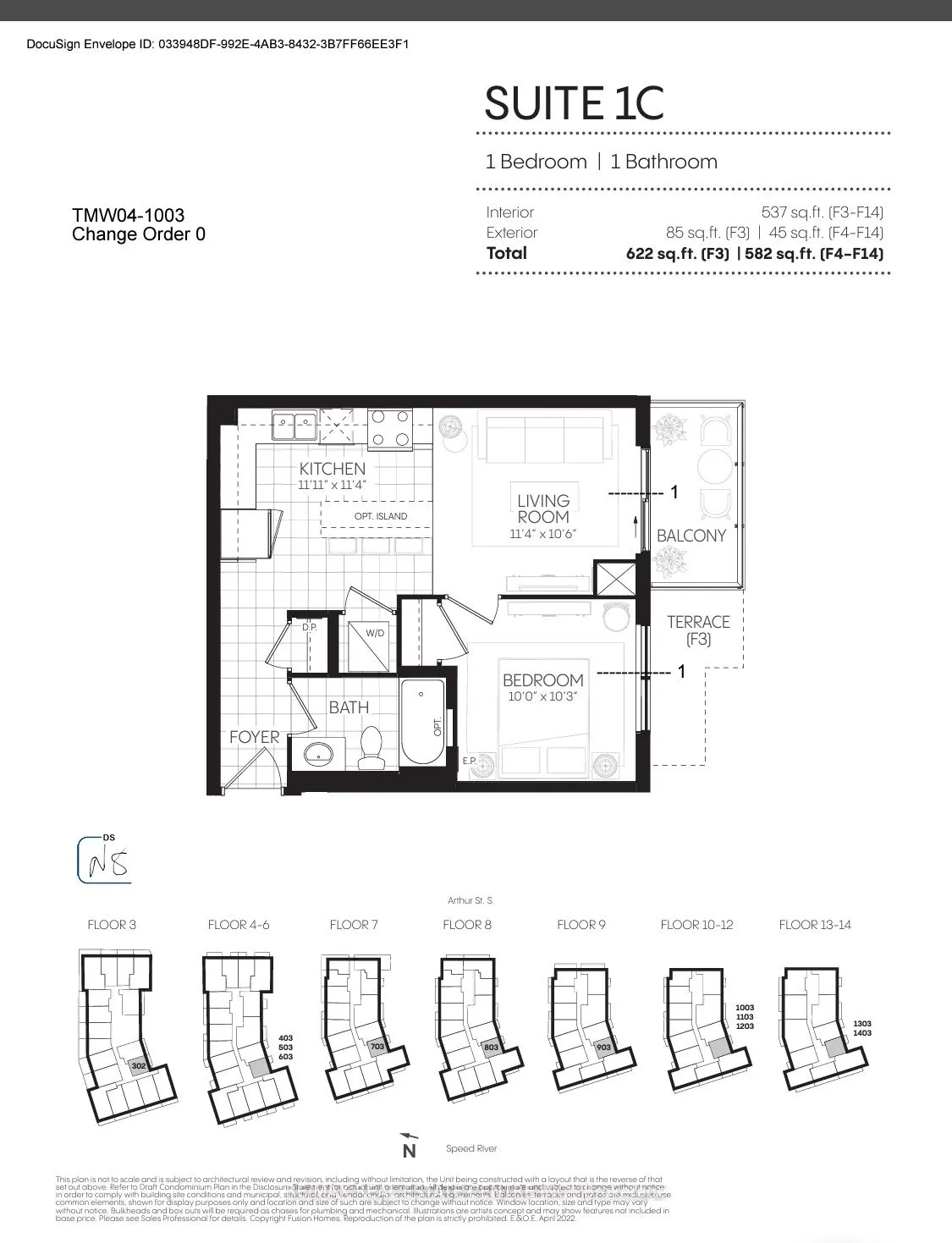 93 Arthur Street S, #1003