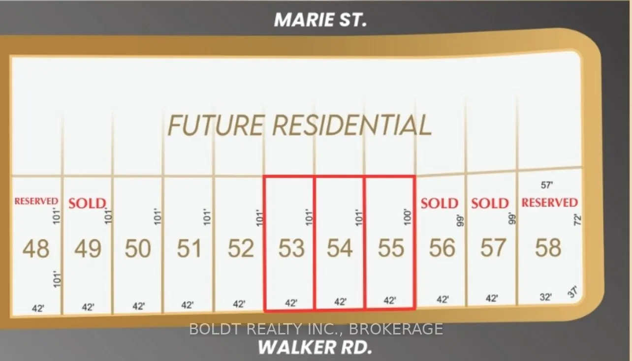 Lot 53/54/55 Walker Road