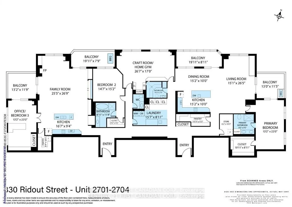 330 Ridout Street N, #2701/2704
