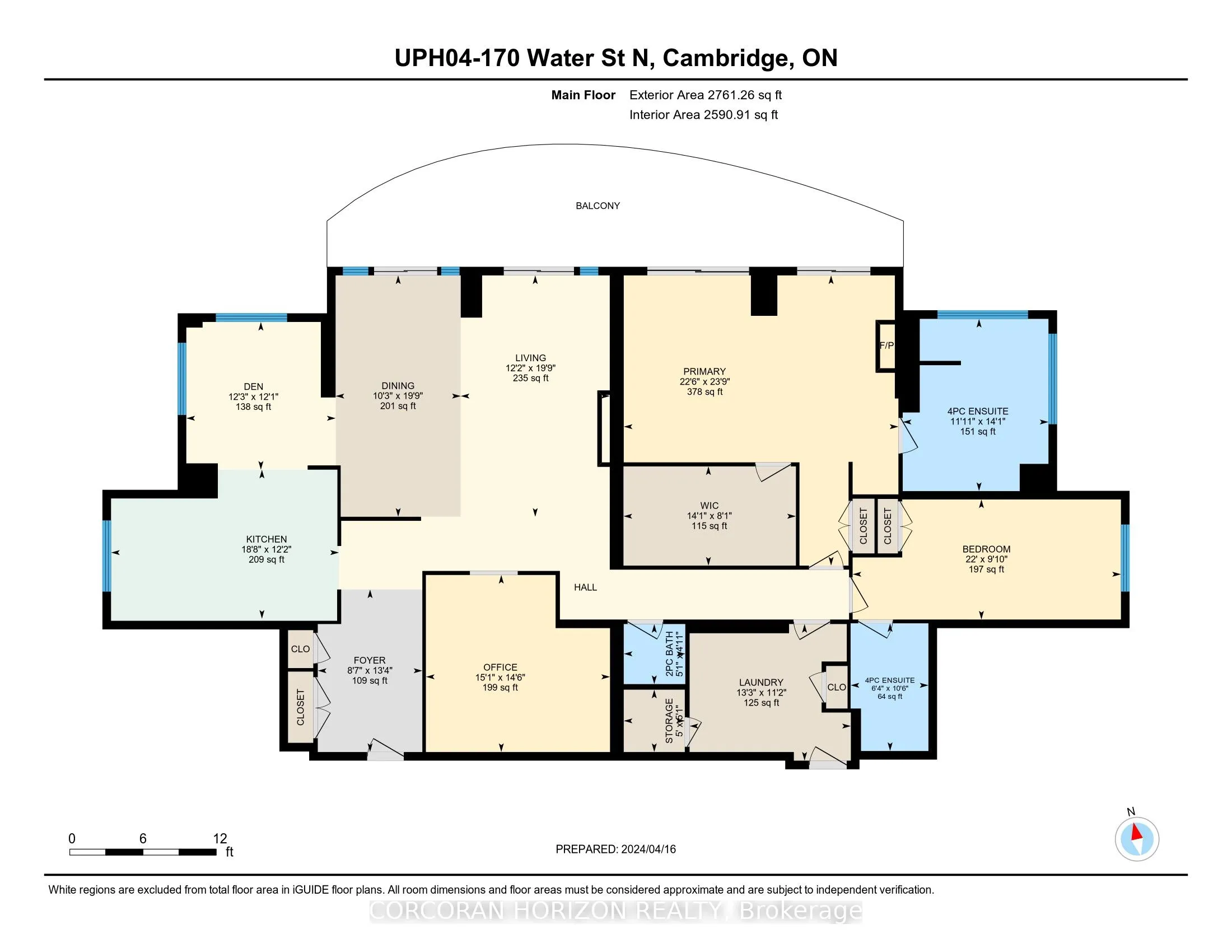 170 Water Street N, #UPH4