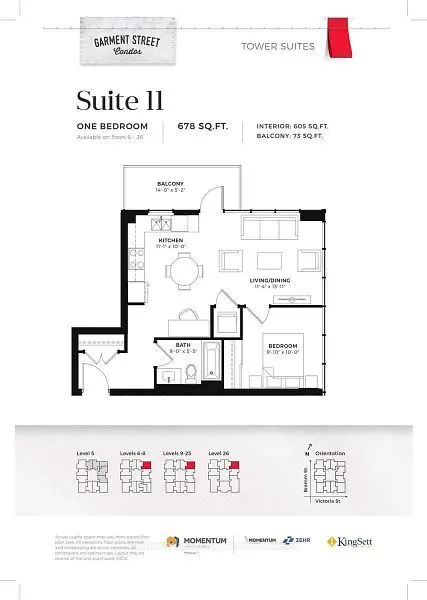108 Garment Street, #2611