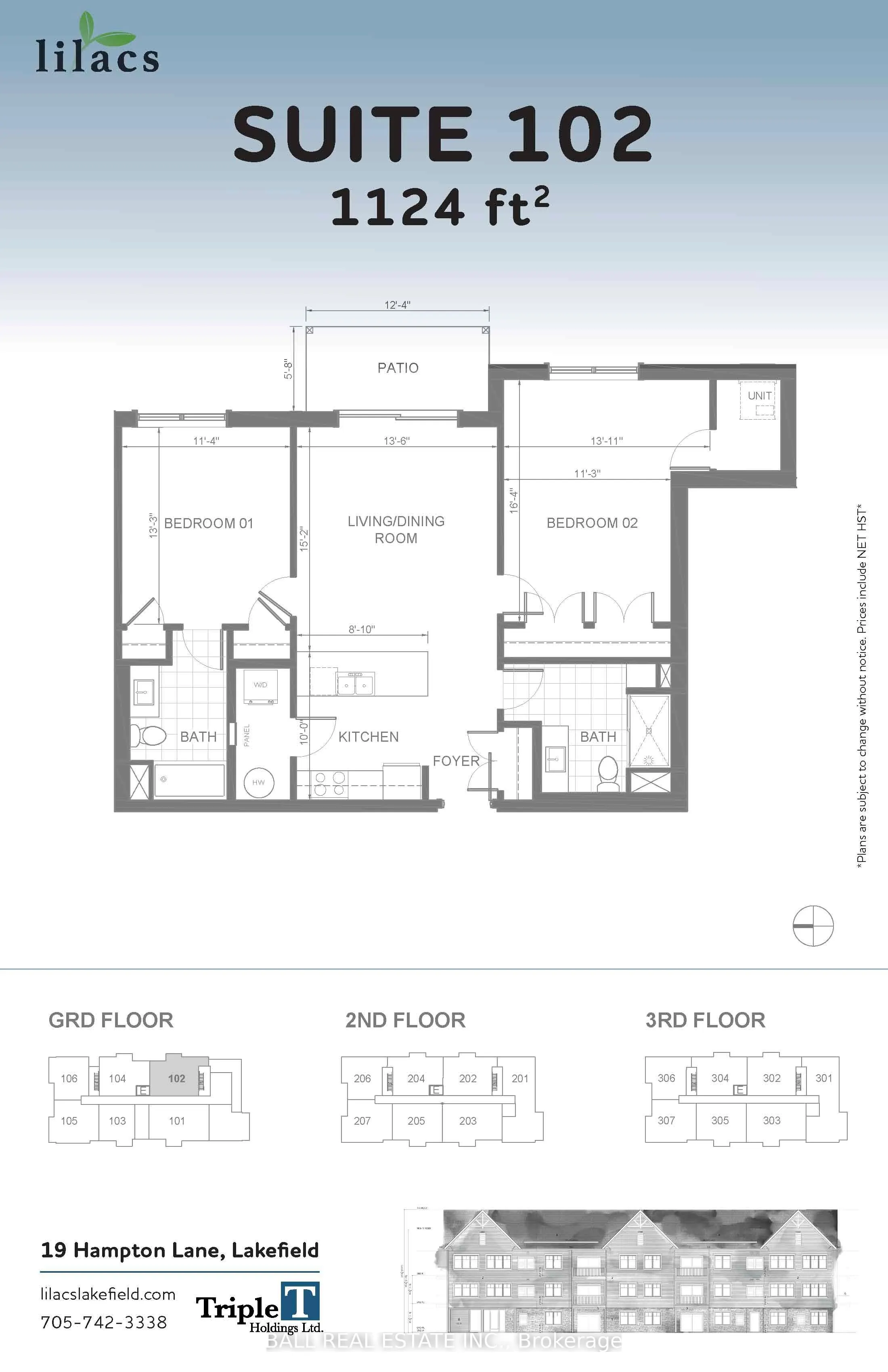 19 Hampton Lane, #102