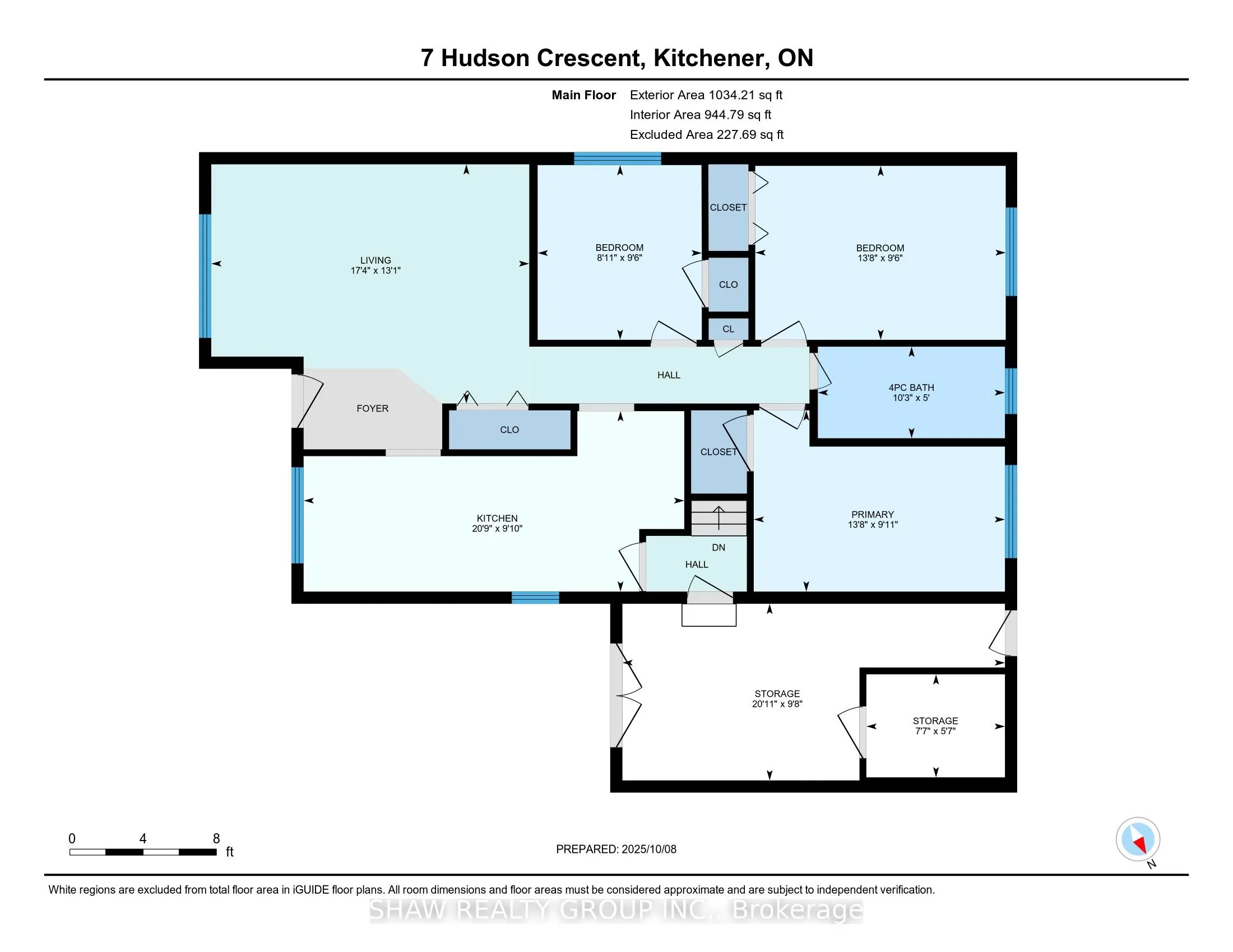 7 Hudson Crescent, #Upper
