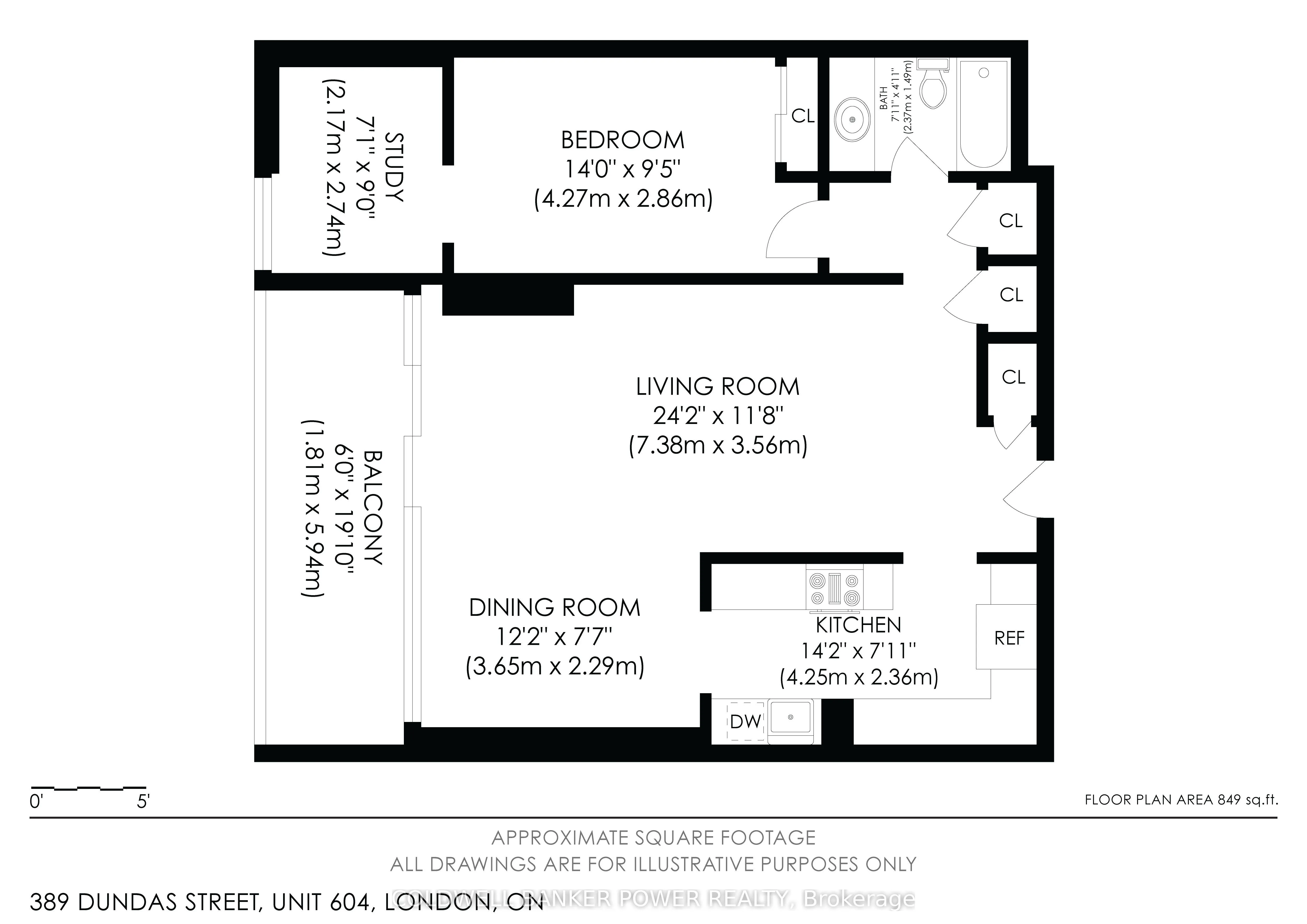 389 Dundas Street, #604