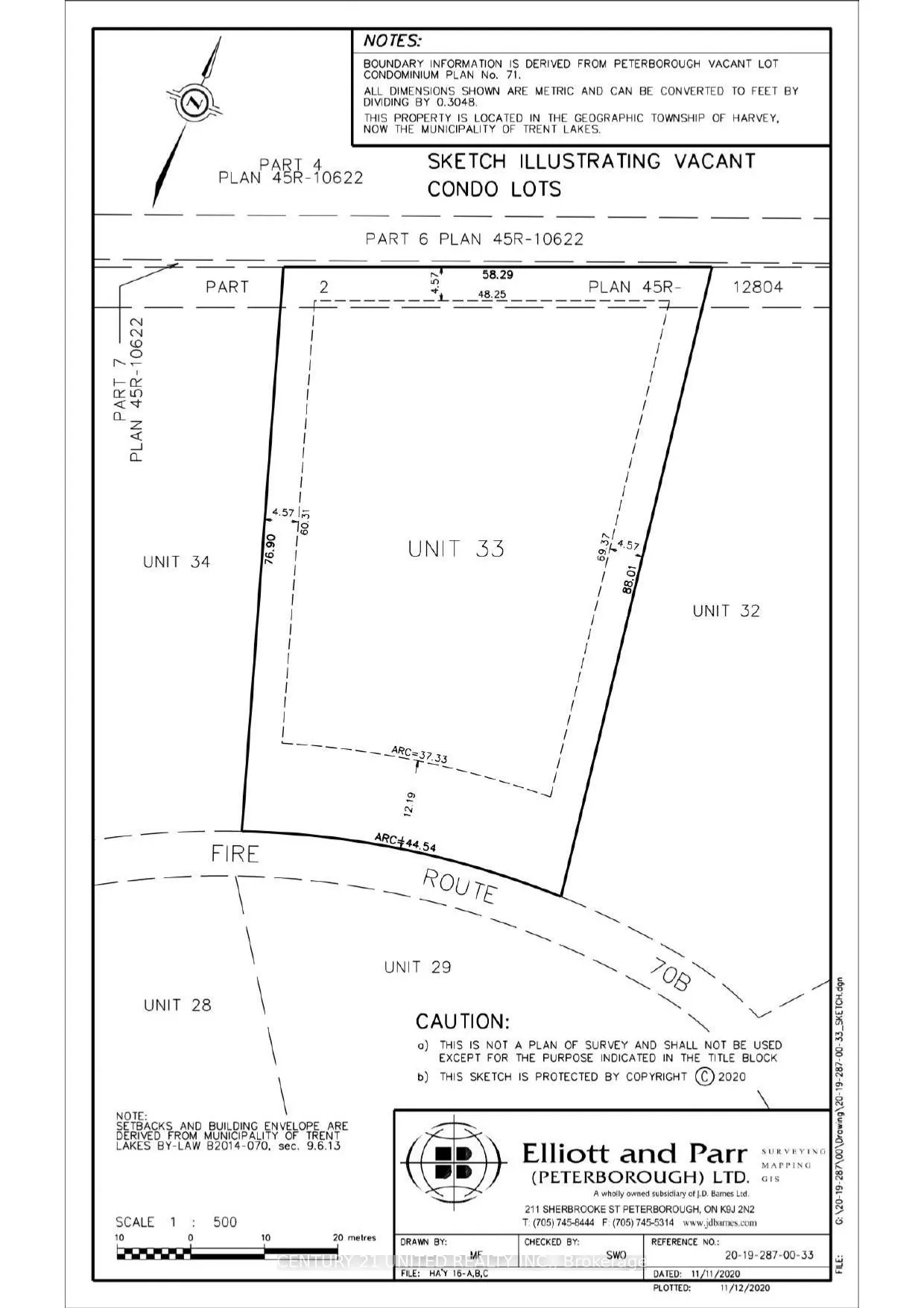 LOT 33 Fire Route 70B