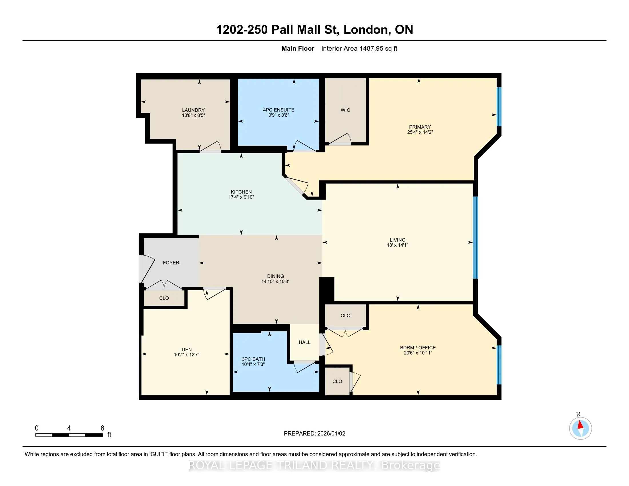 250 Pall Mall Street #1202