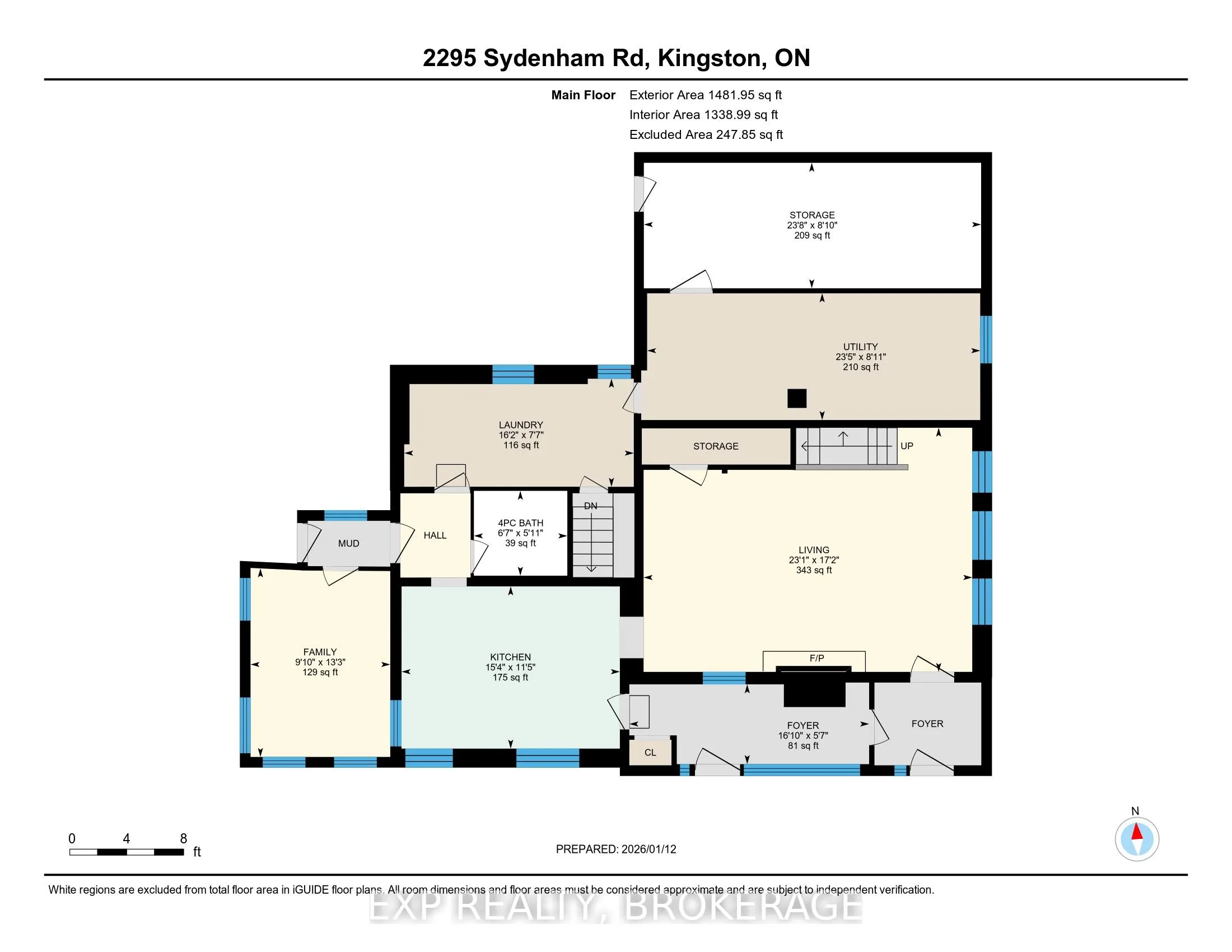 2295 SYDENHAM Road