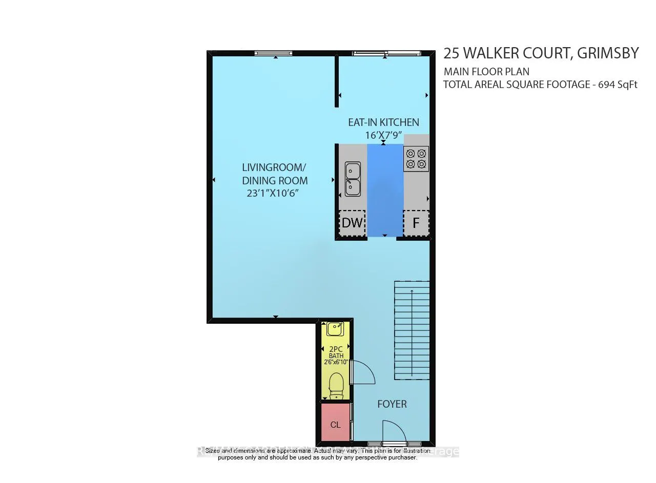 25 WALKER Court